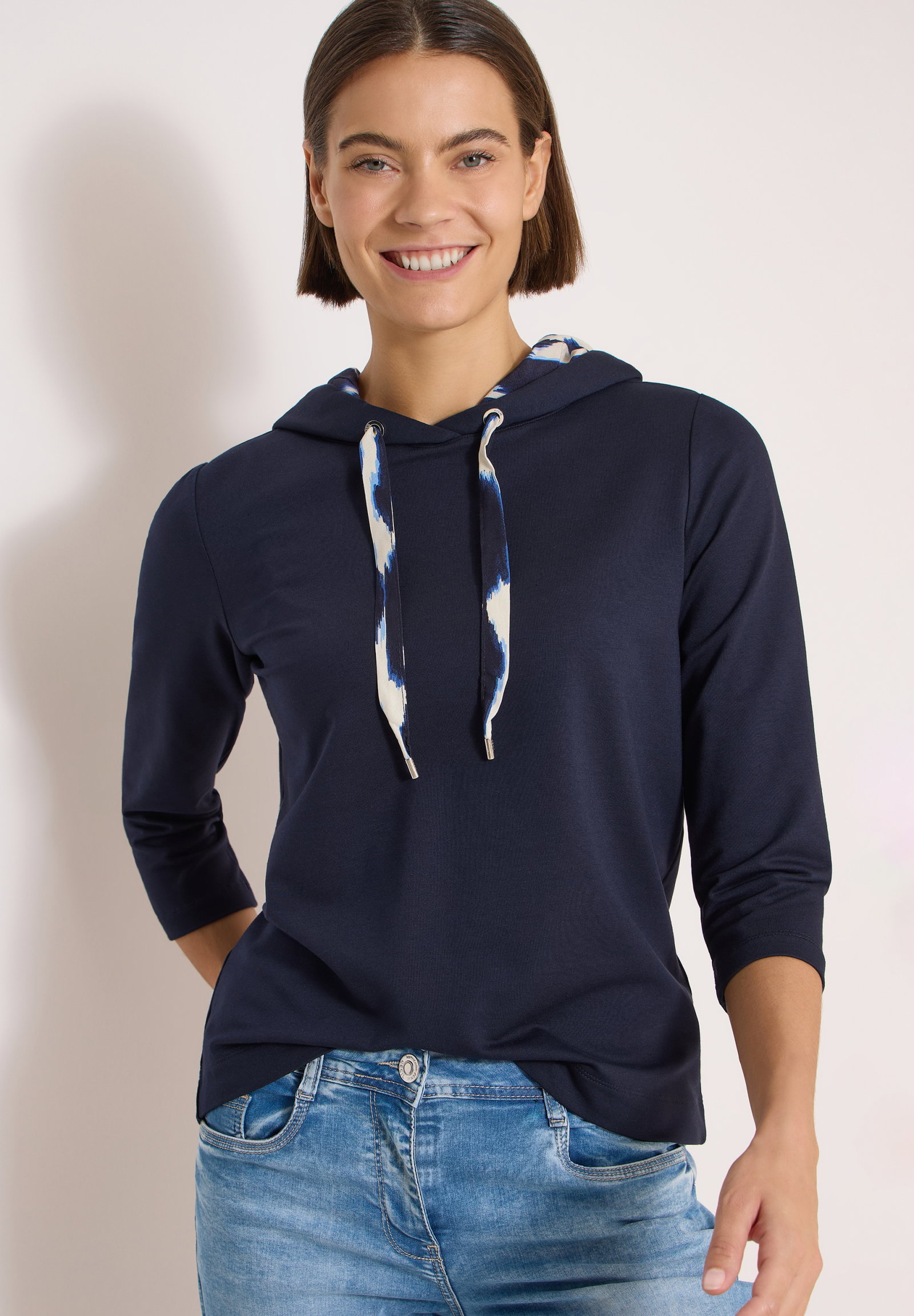 AOP Mix Hoody Shirt, urban dark blue #6