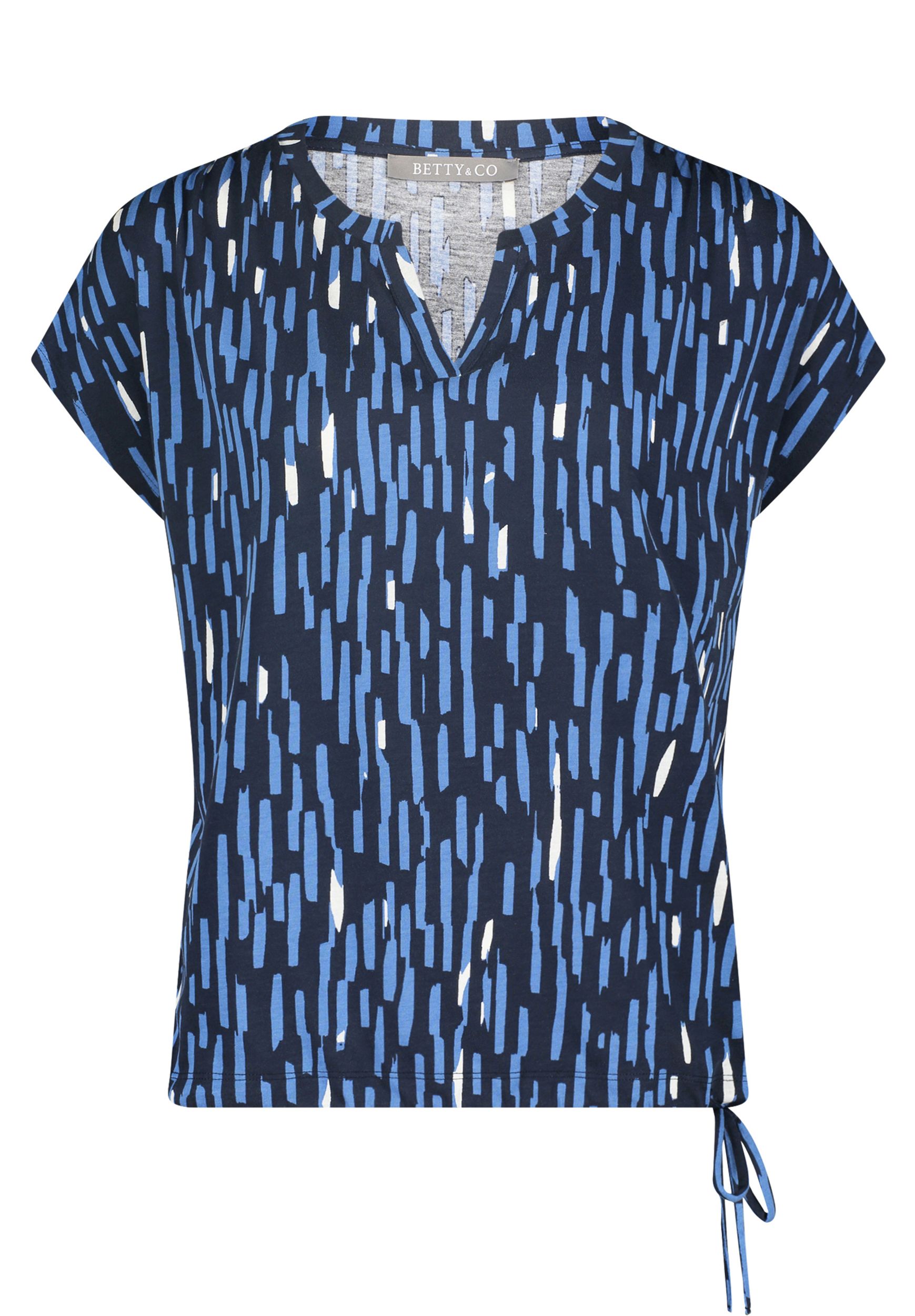 Betty & CO |  Casual-Shirt | XL | dunkelblau/blau