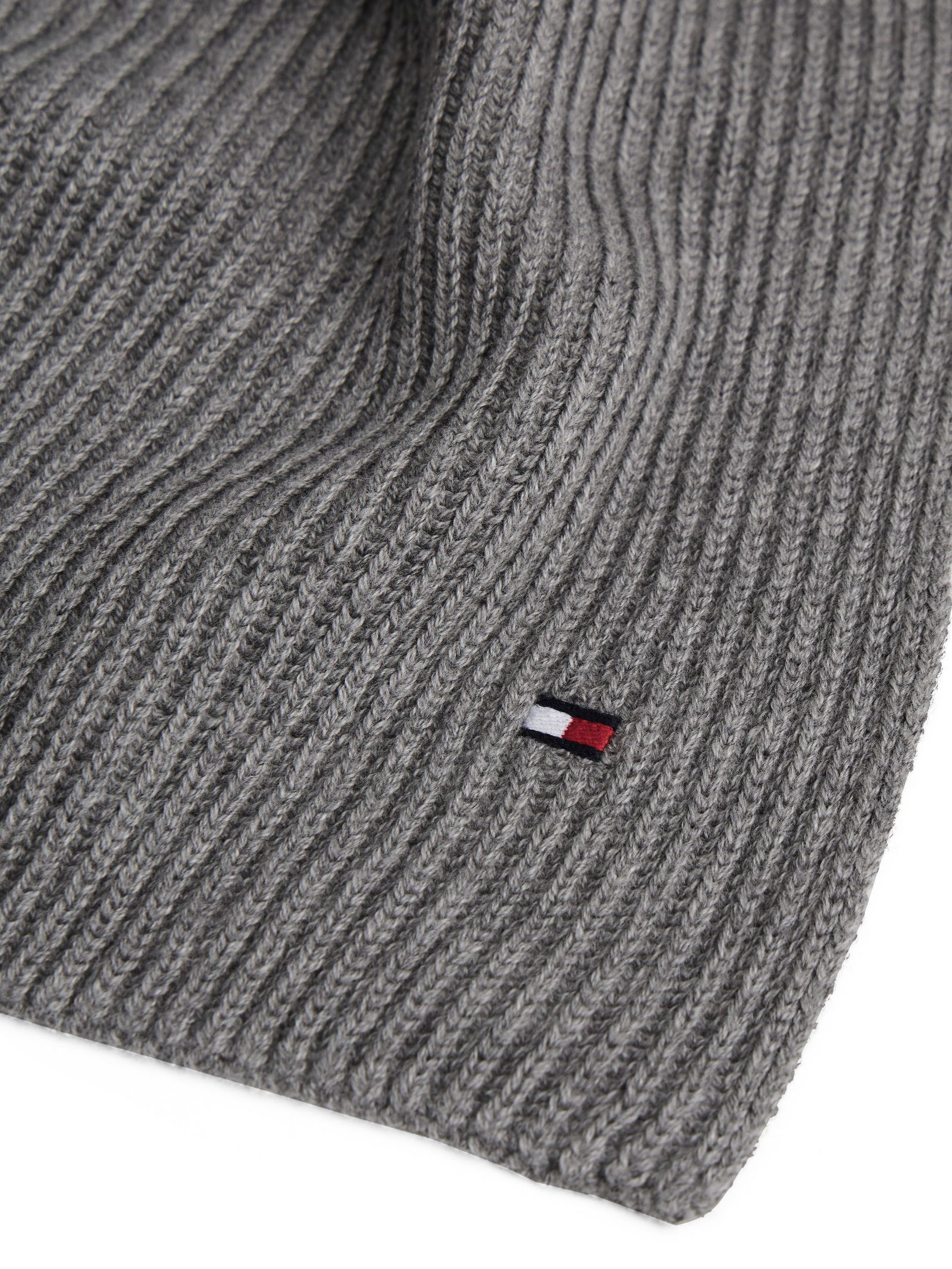Tommy Hilfiger | Tommy Hilfiger Essential Baumwolle Schal | OS | light grey htr