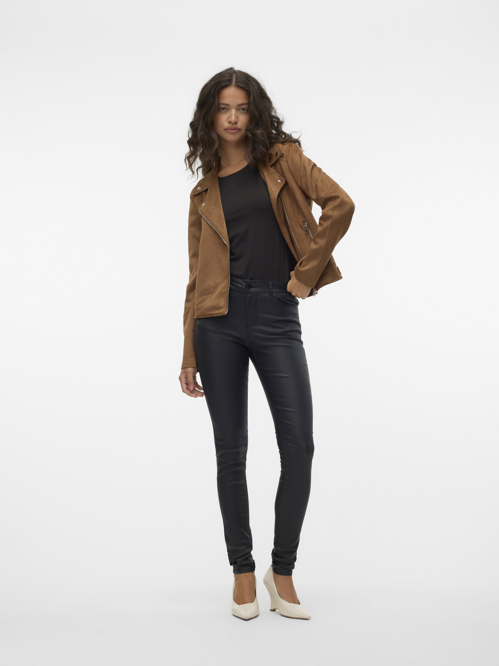 VMJOSE SHORT FAUX SUEDE JACKET NOOS #3