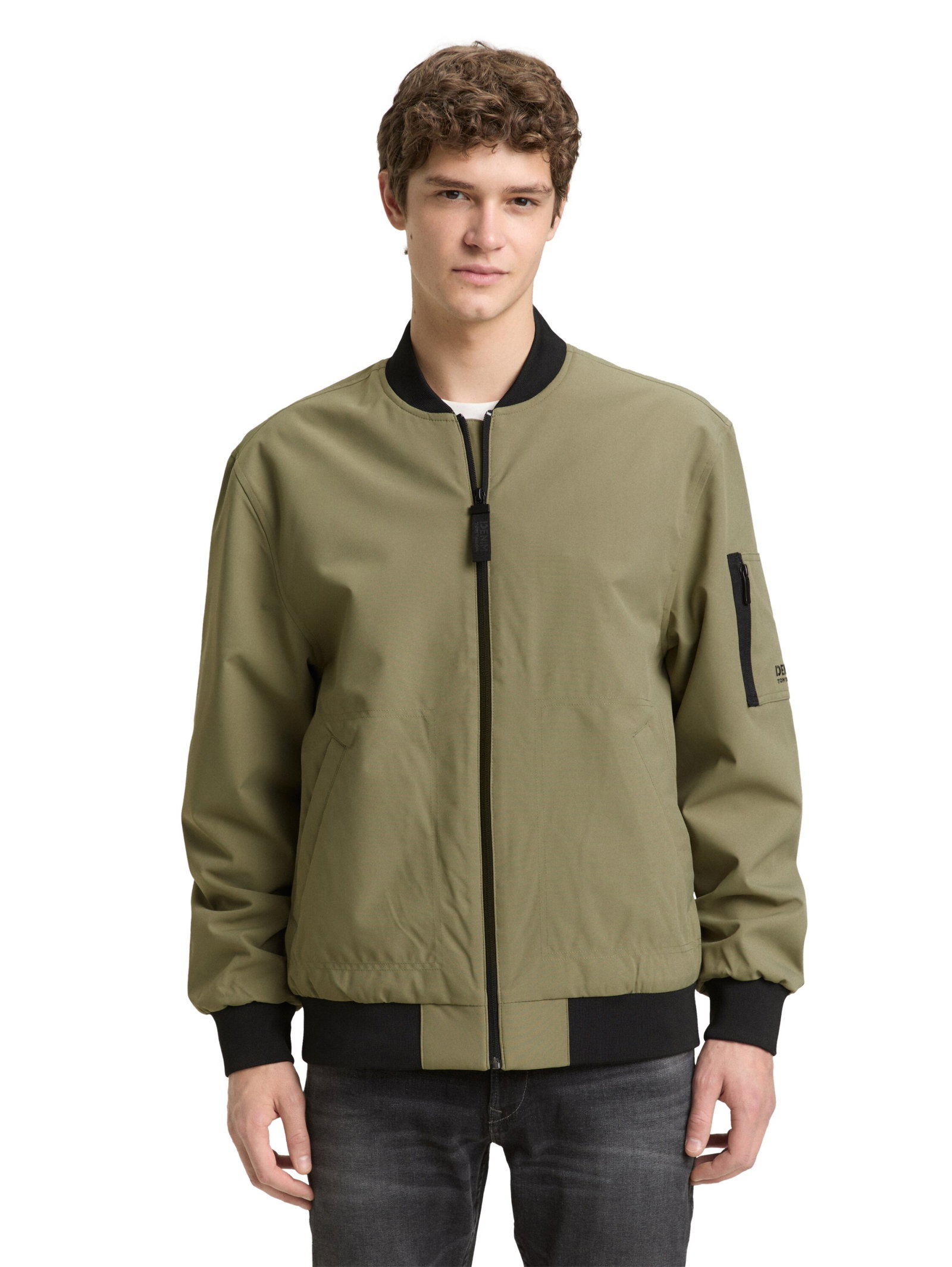 Bomberjacke aus wasserabweisendem Material #6