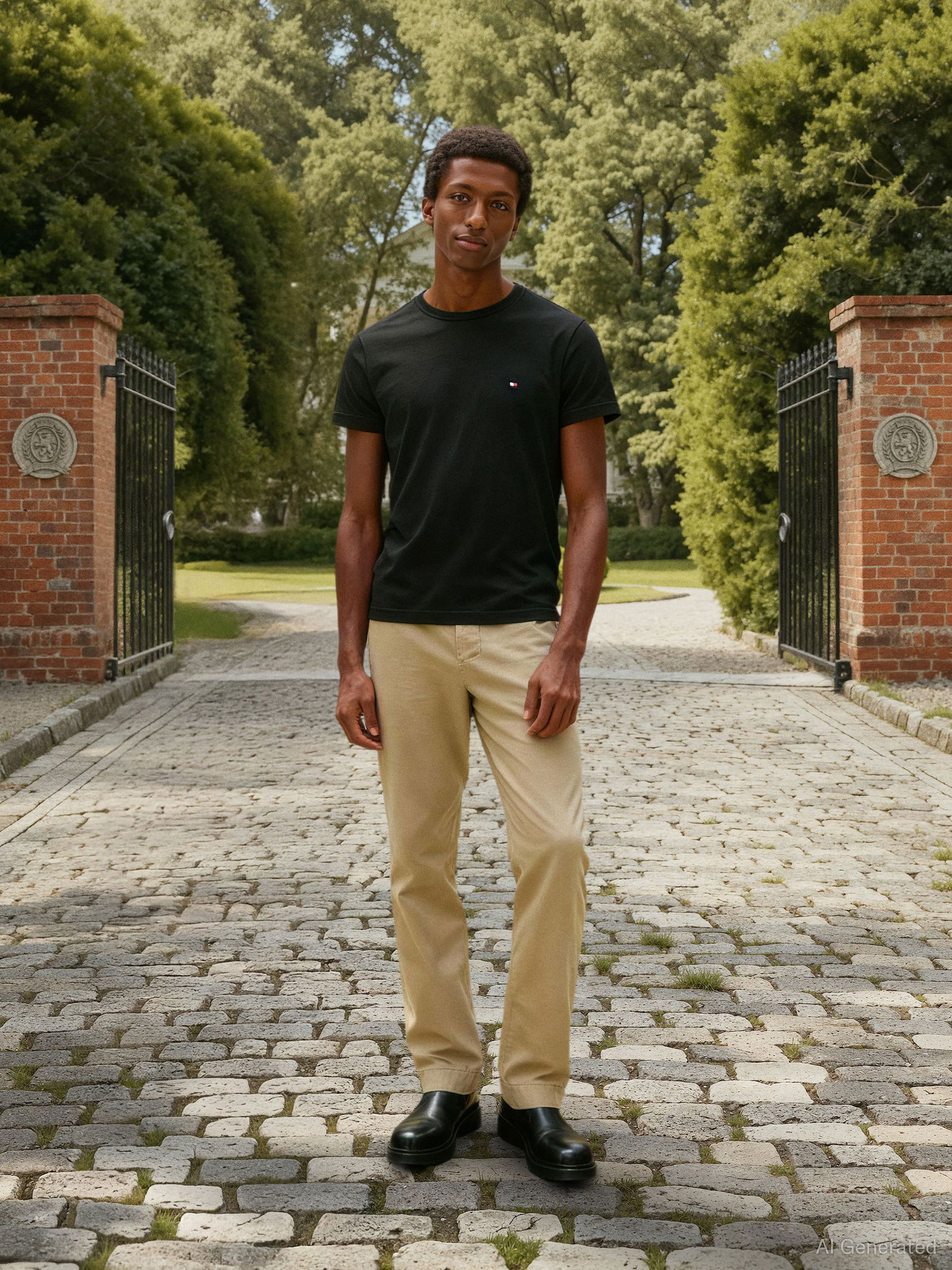 Tommy Hilfiger |  CORE STRETCH SLIM C-NECK TEE | S | black