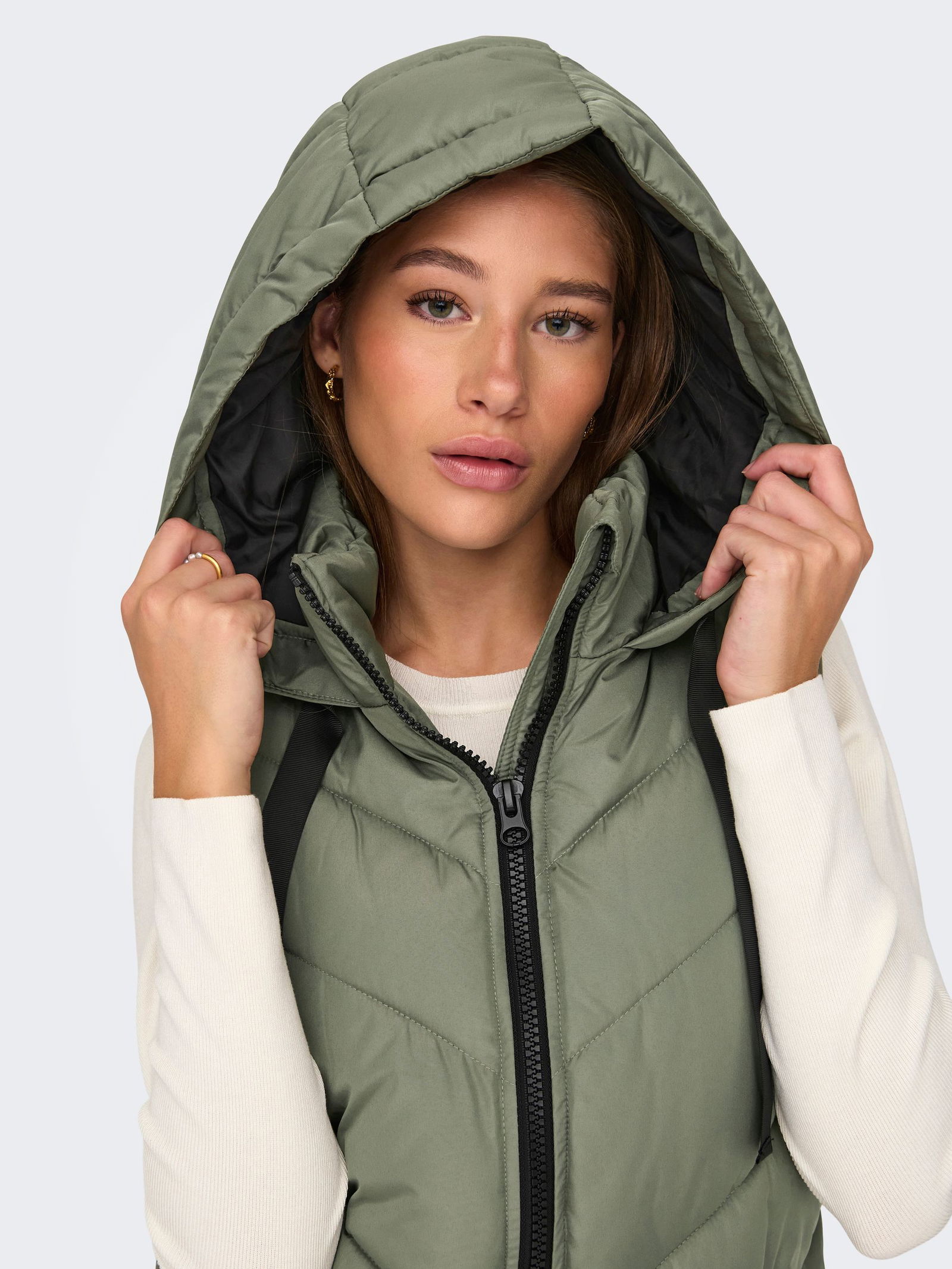 JDY | JDY Padded Hood Weste | M