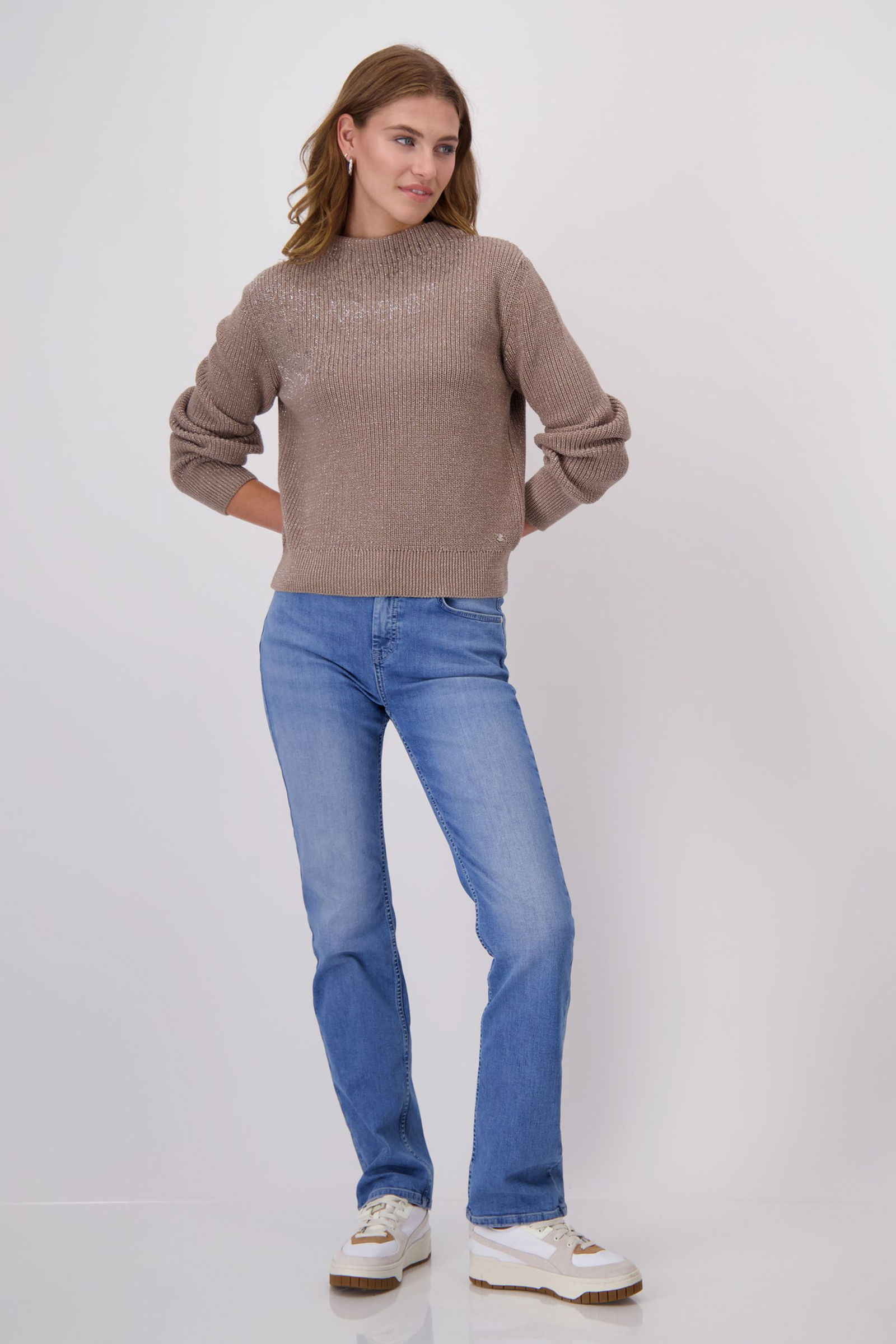 Monari |  Monari Pullover  | 46 | espresso