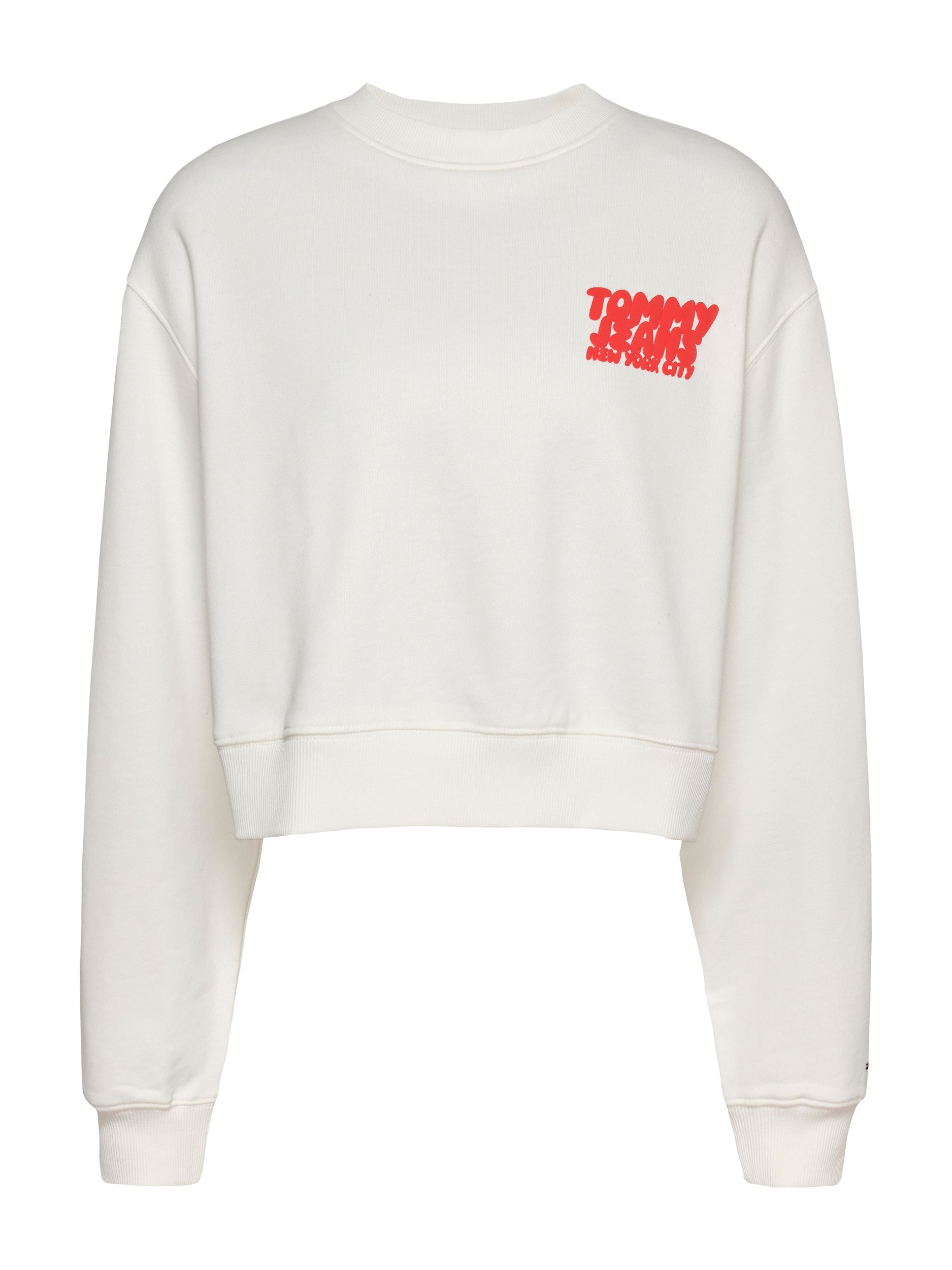 Tommy Jeans |  Tommy Jeans Sweatshirt  | S | ecru