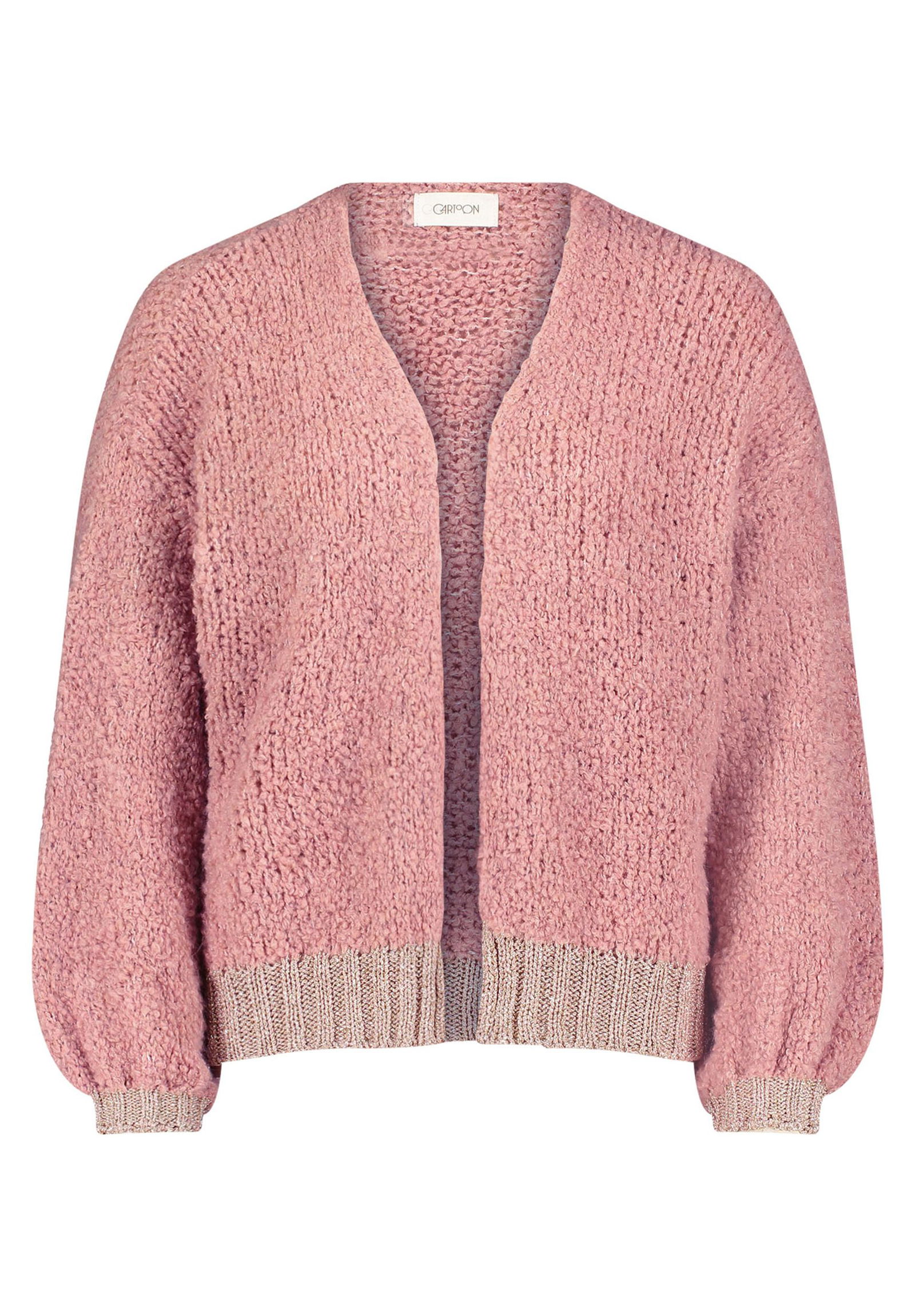 97209f3555b53c6bf10857f4570a2cf0 Cartoon |  Cartoon Strickjacke | Cardigan  | 40 | pink/rosa