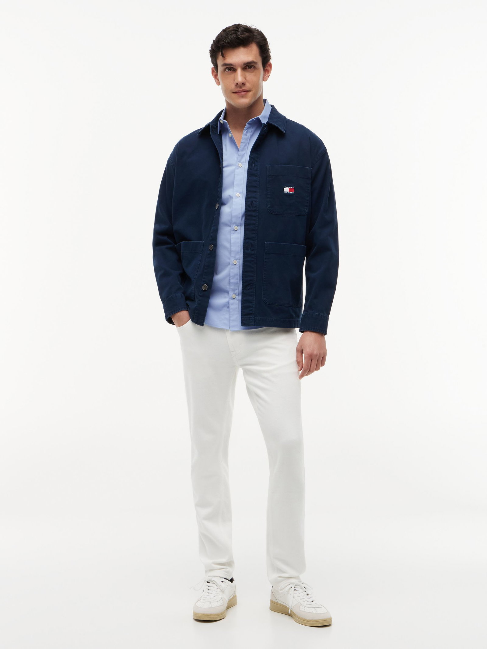 Tommy Jeans |  Tommy Jeans Hemd Regular Fit  | S | black iris