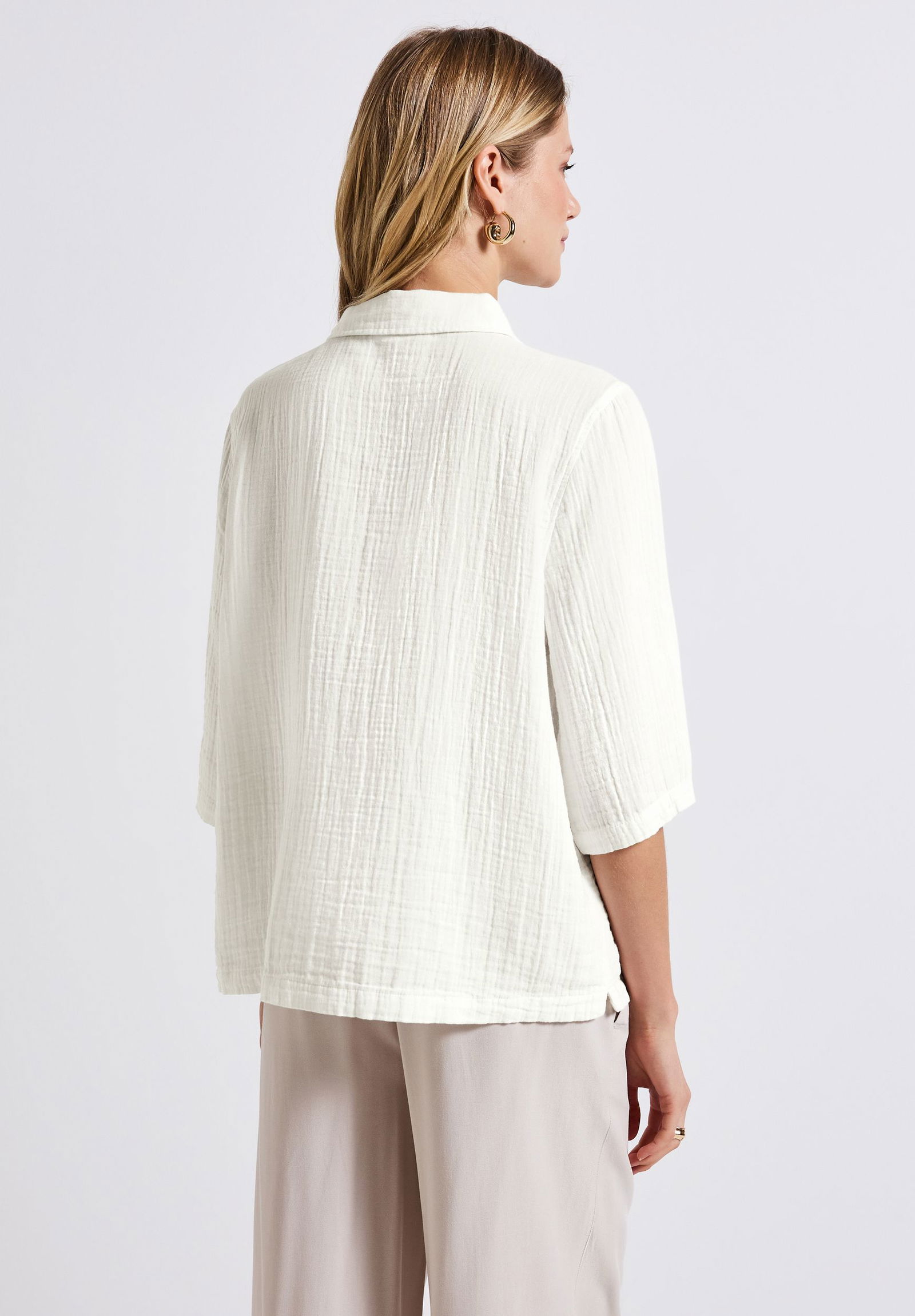 Street One |  Street One Pullover  | 44 | off white