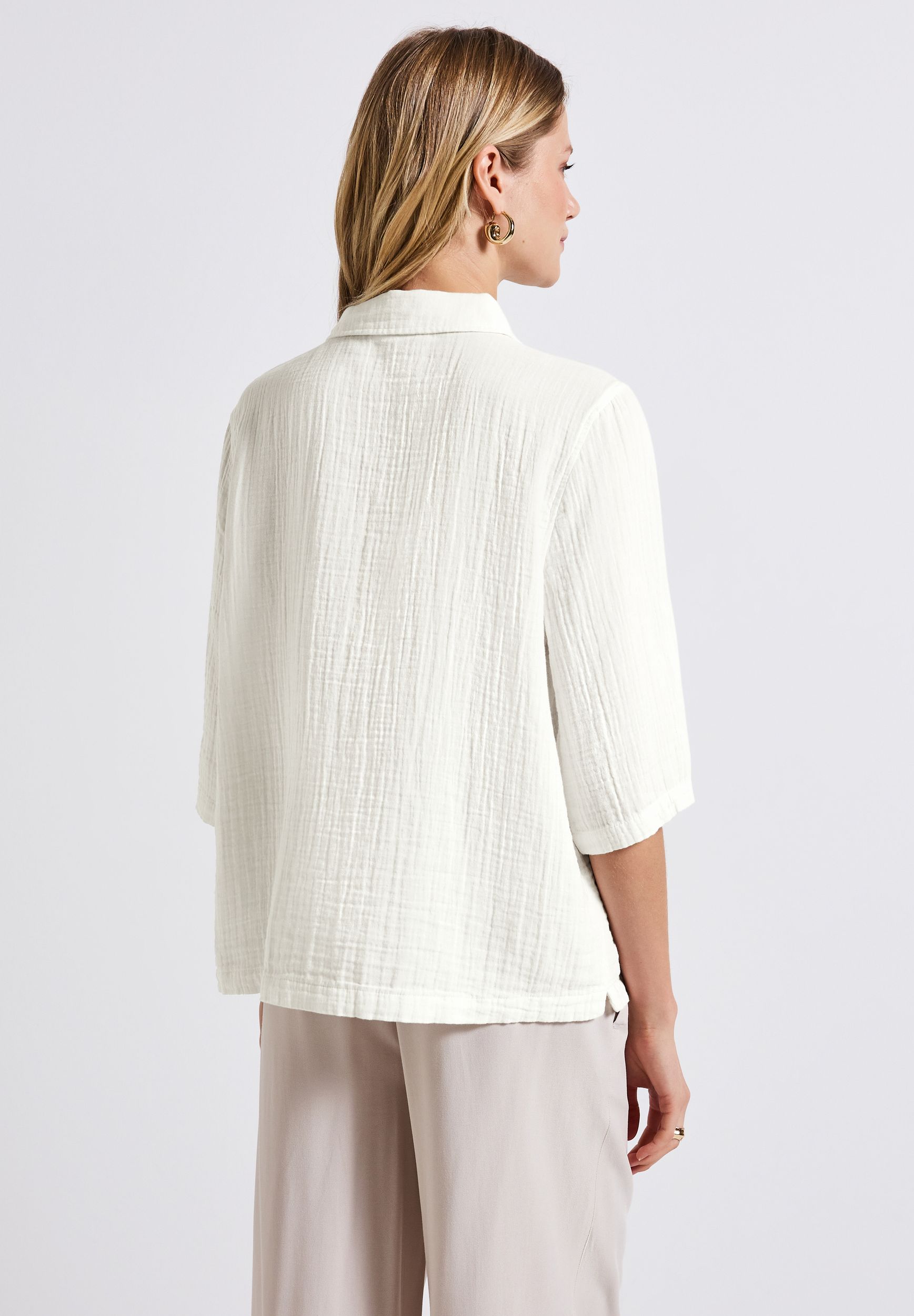 Street One |  Street One Pullover  | 44 | off white
