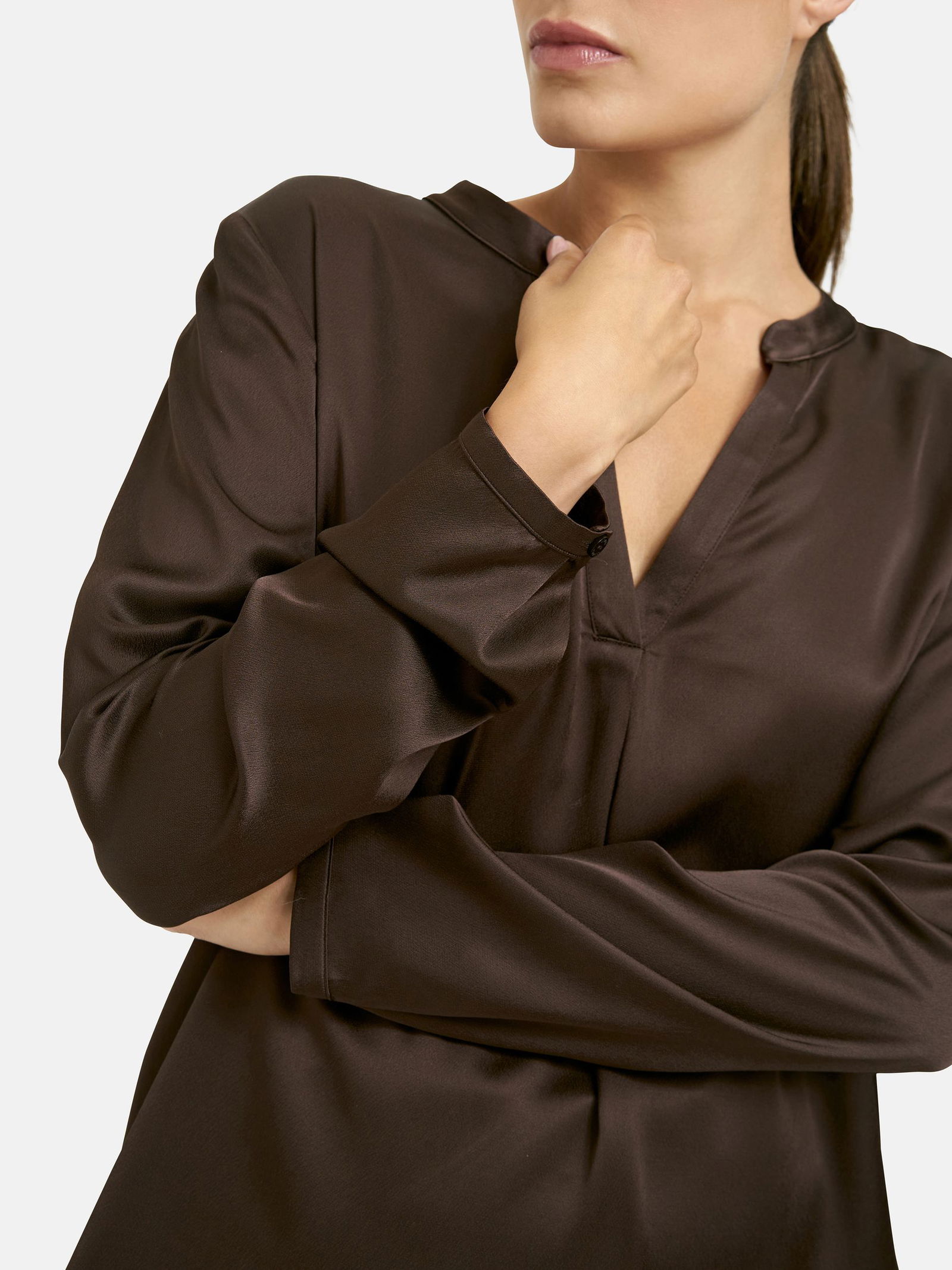  | V-neck blouse 1/1 sleeve | 42