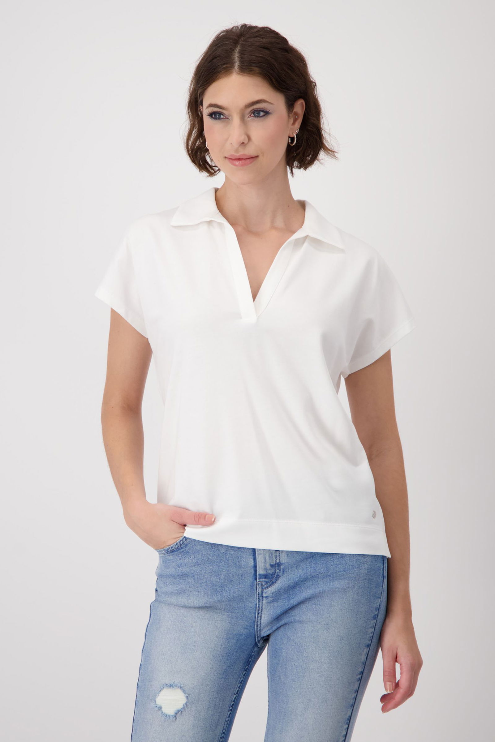 58ad5e07c240797f789d64e47ae27c65 Monari | Monari Poloshirt | 46 | off-white