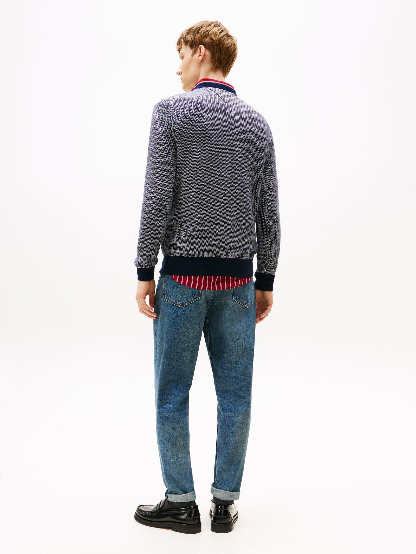 Tommy Hilfiger | Tommy Hilfiger Pullover | M | blue spell / stripe
