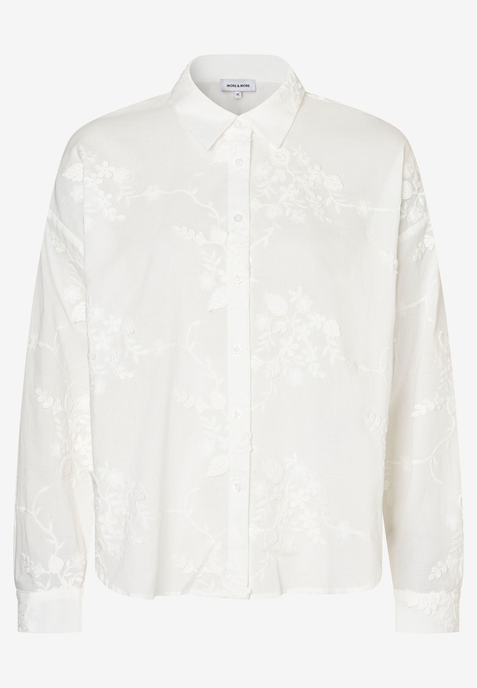 More & More |  More & More Druckbluse  | 42 | ecru