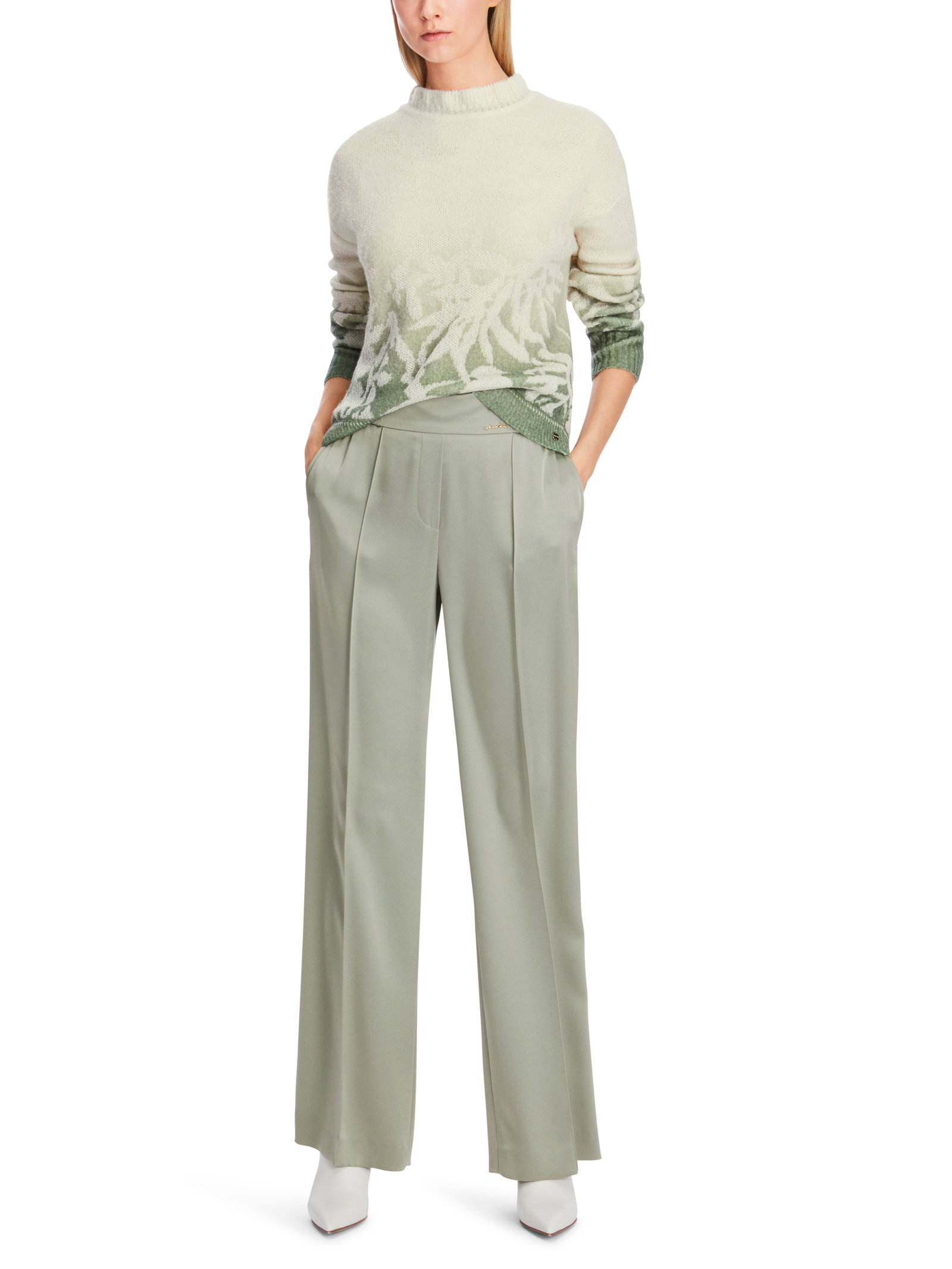 Marc Cain Collections Sweater floraler Strickpullover #6