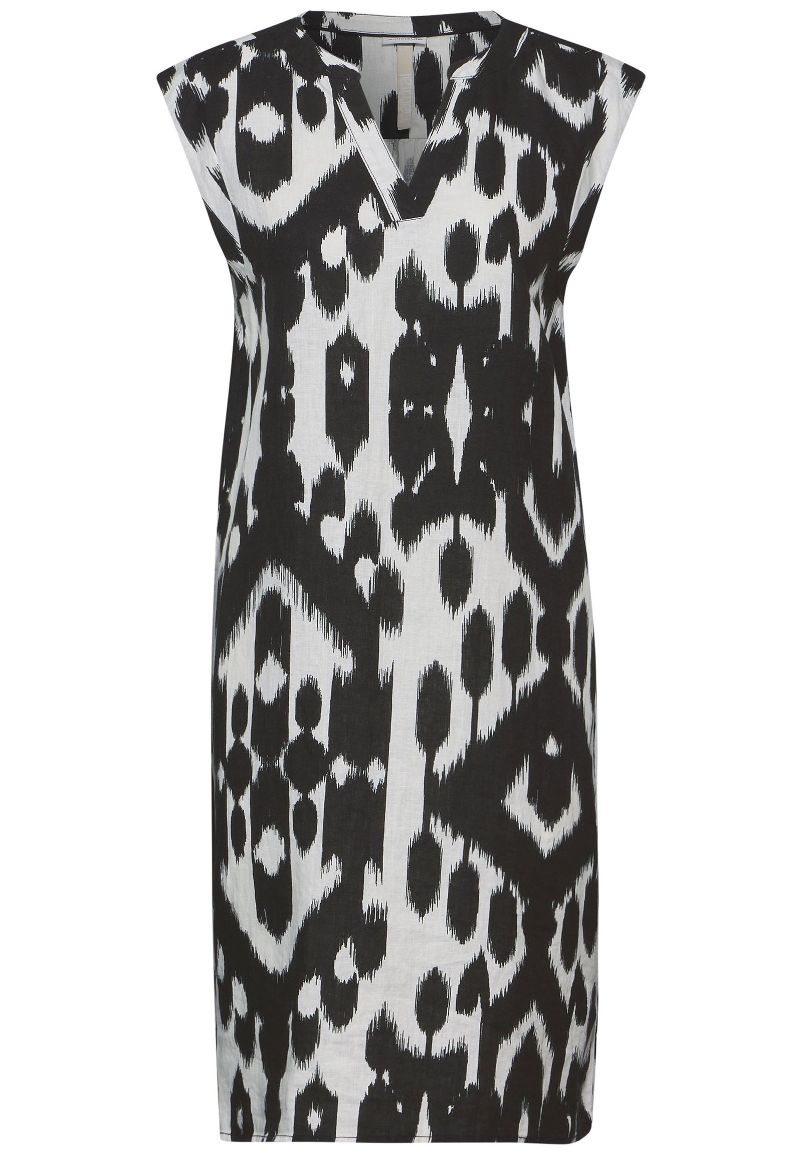 Street One |  Street One Kleid aus Leinen  | 38 | black