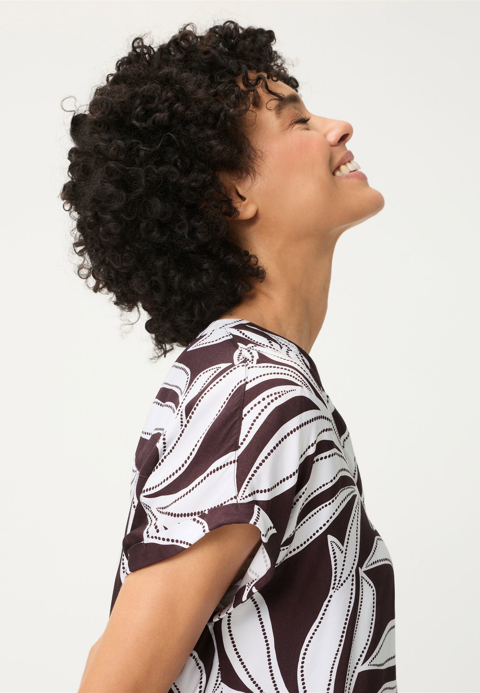 Olsen |  Olsen Druckbluse  | 46