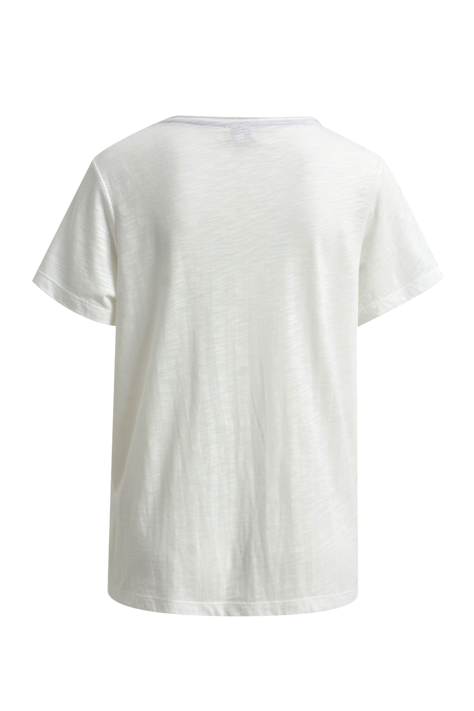 2a6dcb3cf7bb062d358ae02709b6134e Milano |  T-shirt w roundneck, 1/4 sleeves | XL | offwhite