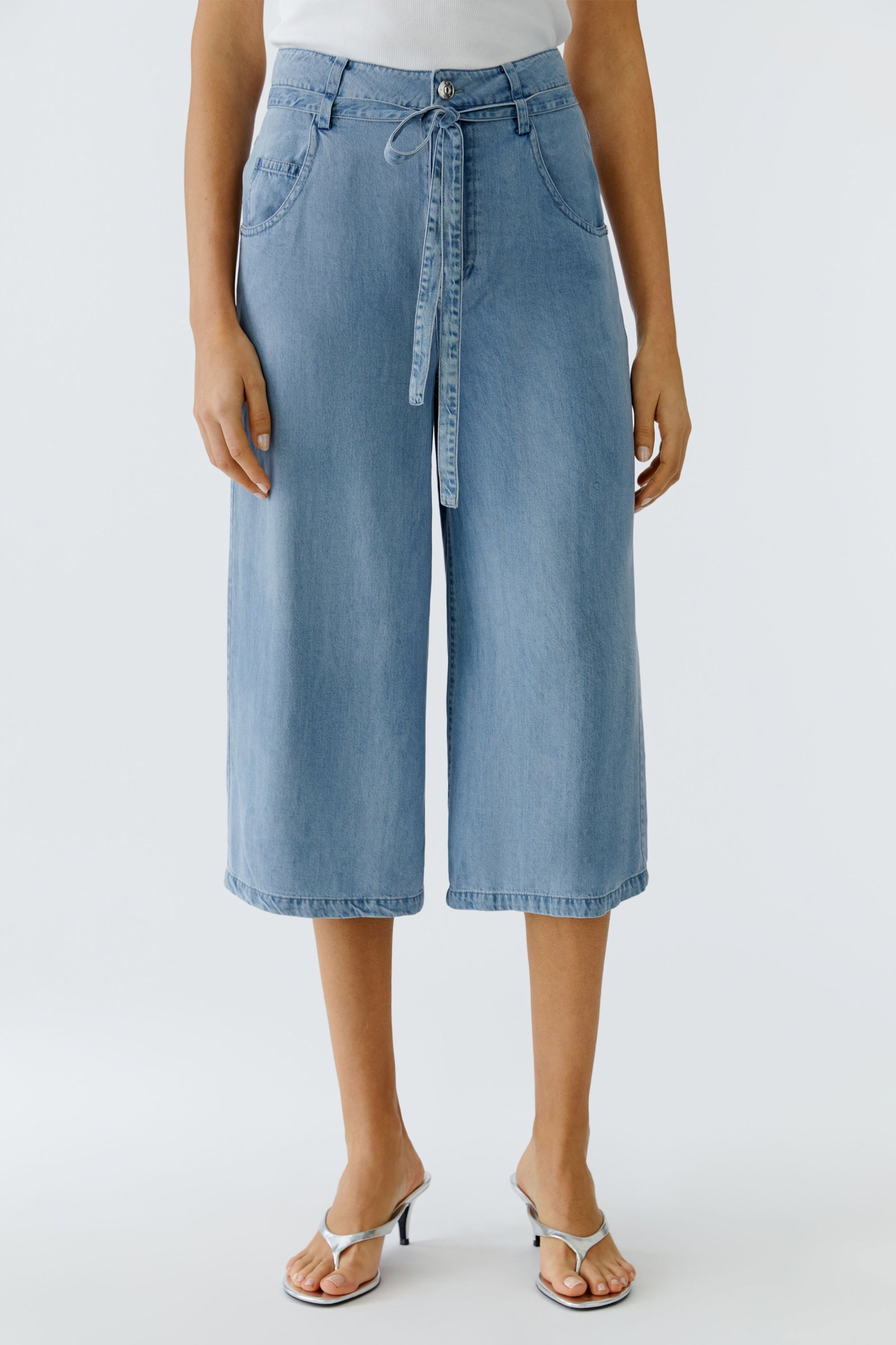 Oui leichte Lyocell Hose 7/8-Hose #5