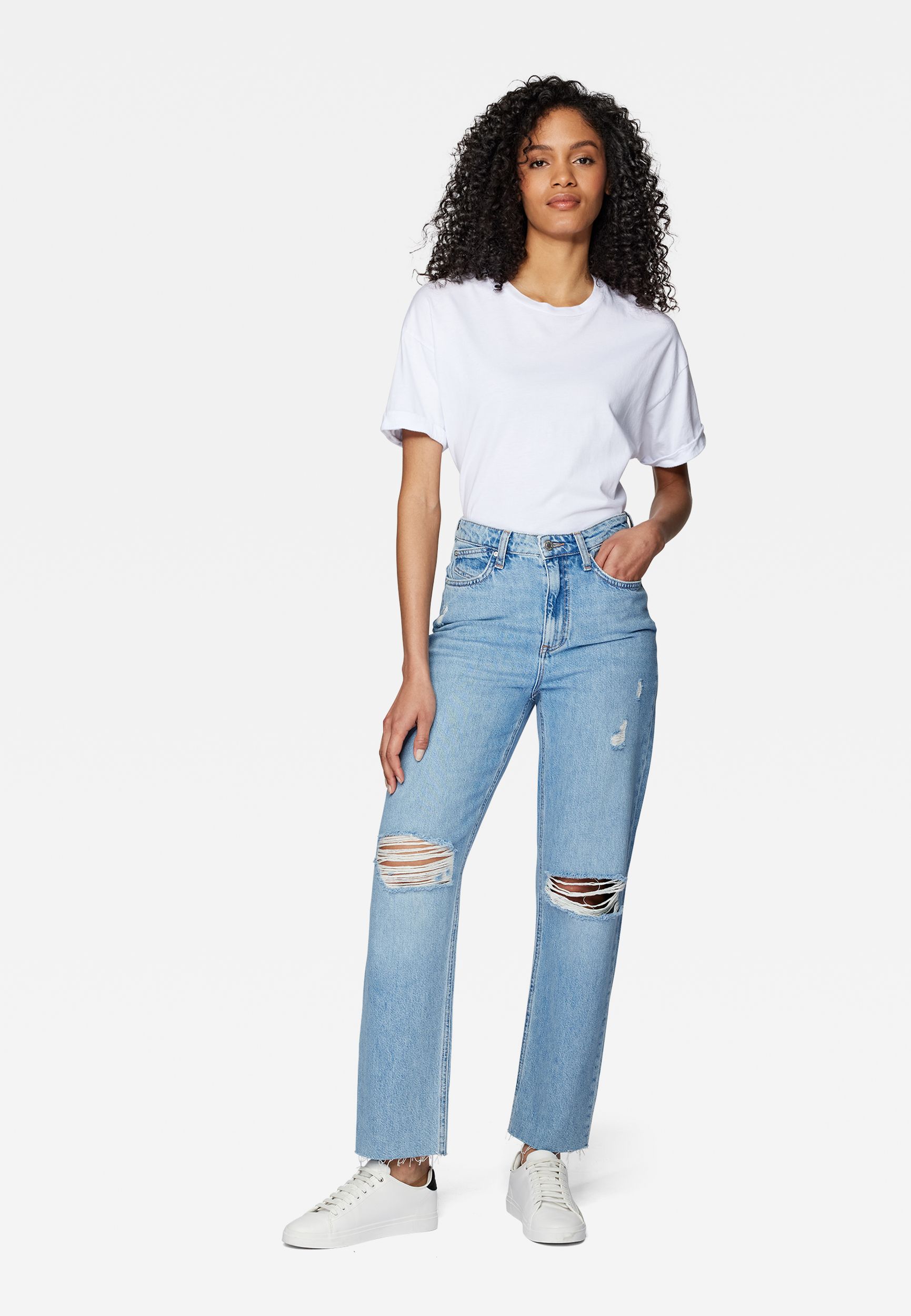 Mavi |  Mavi Straight Leg Jeans  | 30/29 | lt blue denim