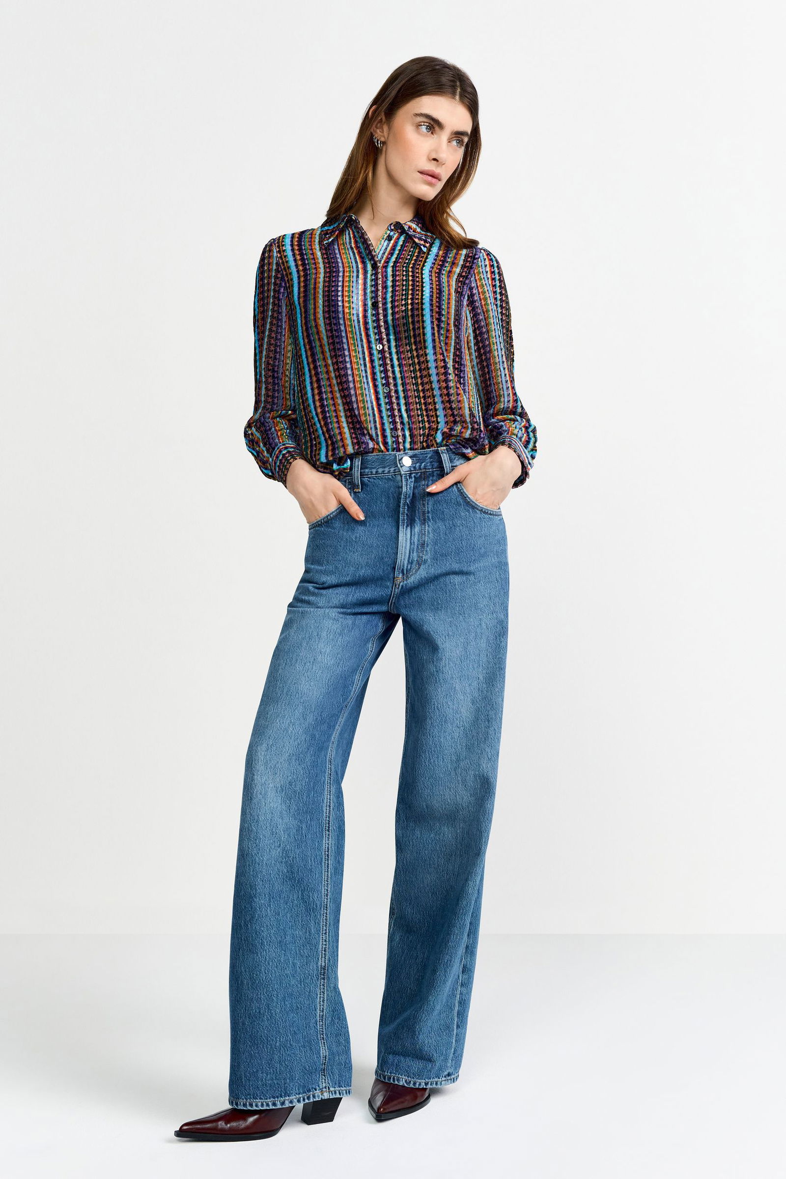 Rich & Royal | Colourful Blouse | 34 | original