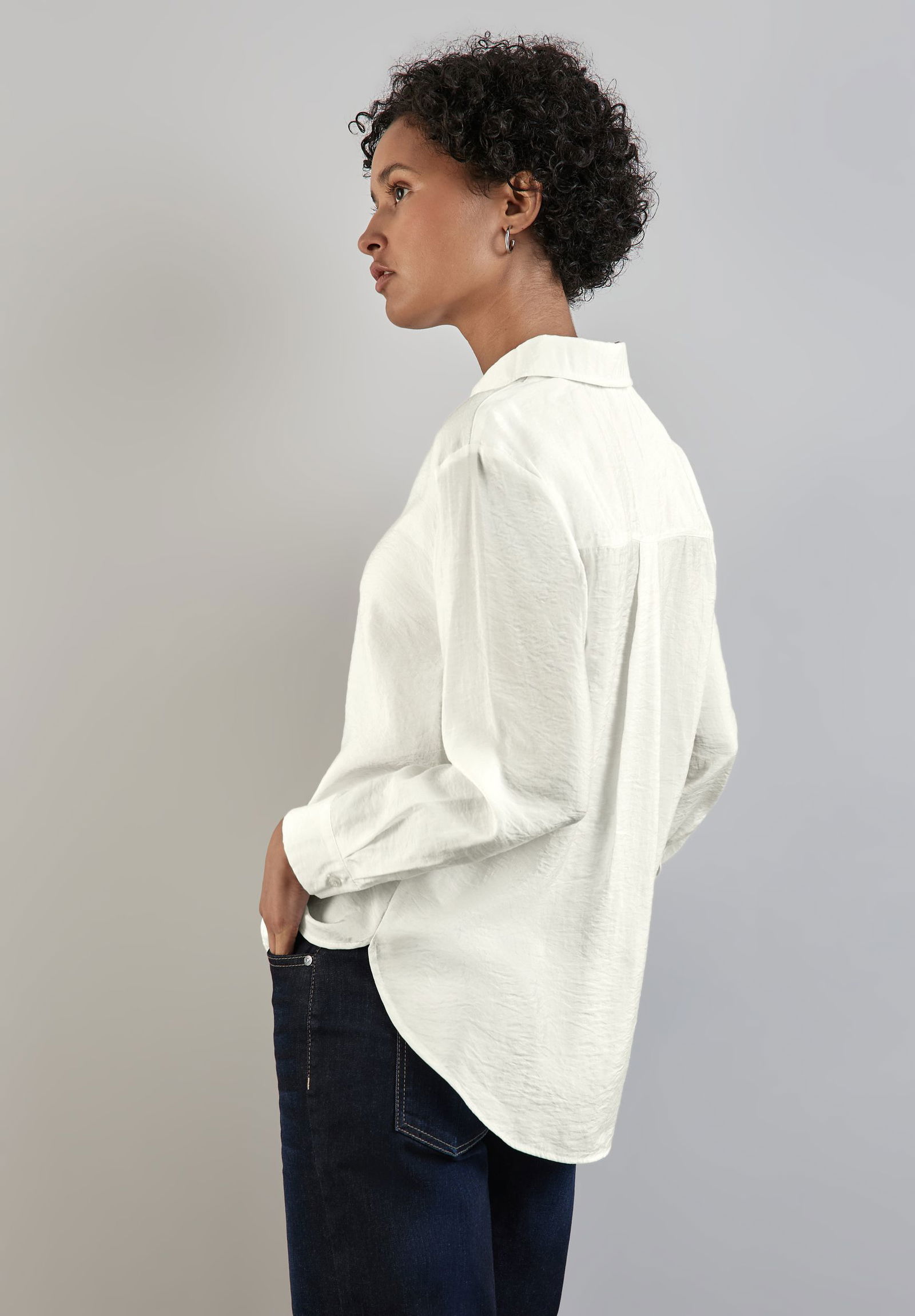 Street One | Street One Hemdbluse | 40 | off white