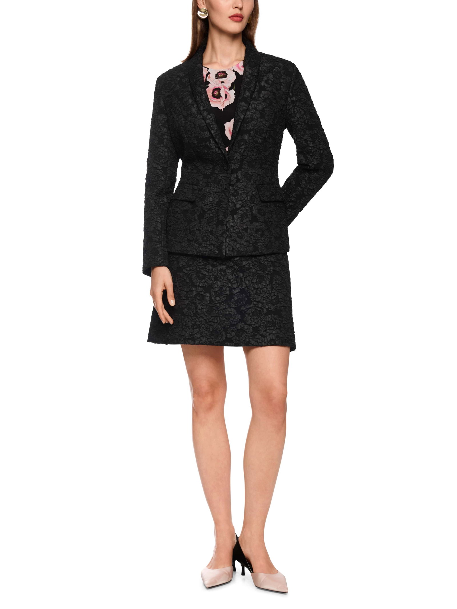 Blazer mit Blumenmuster #2