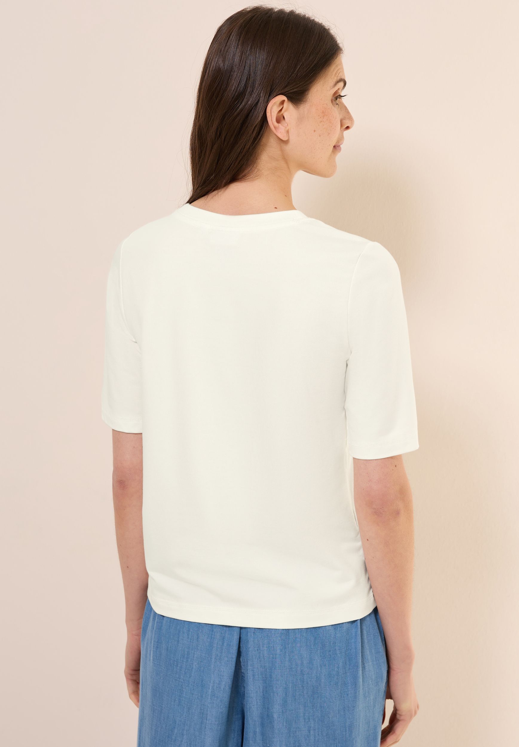 CECIL |  CECIL Shirt  | S | vanilla white