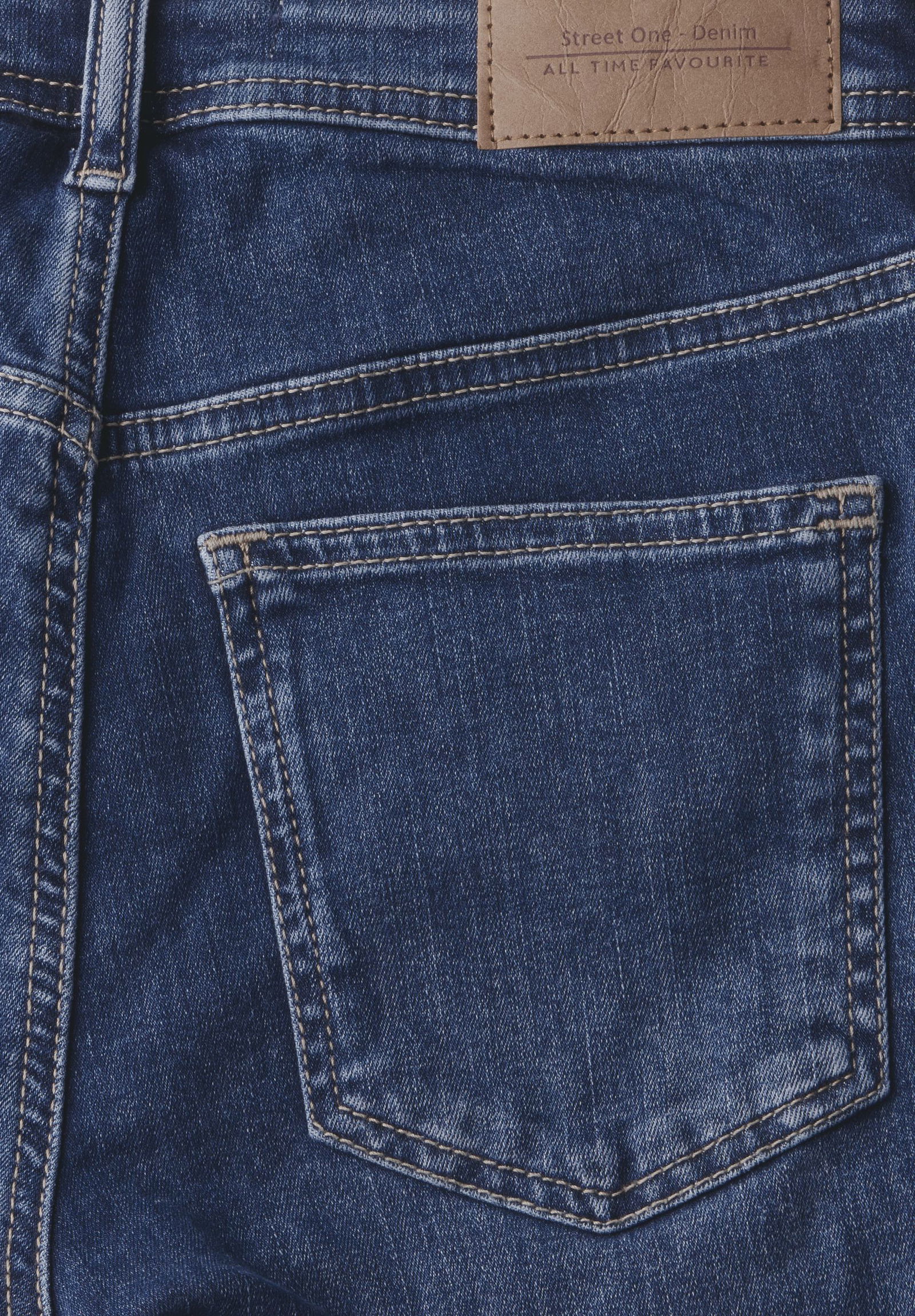 Street One |  Street One Shorts  | 27 | medium blue random