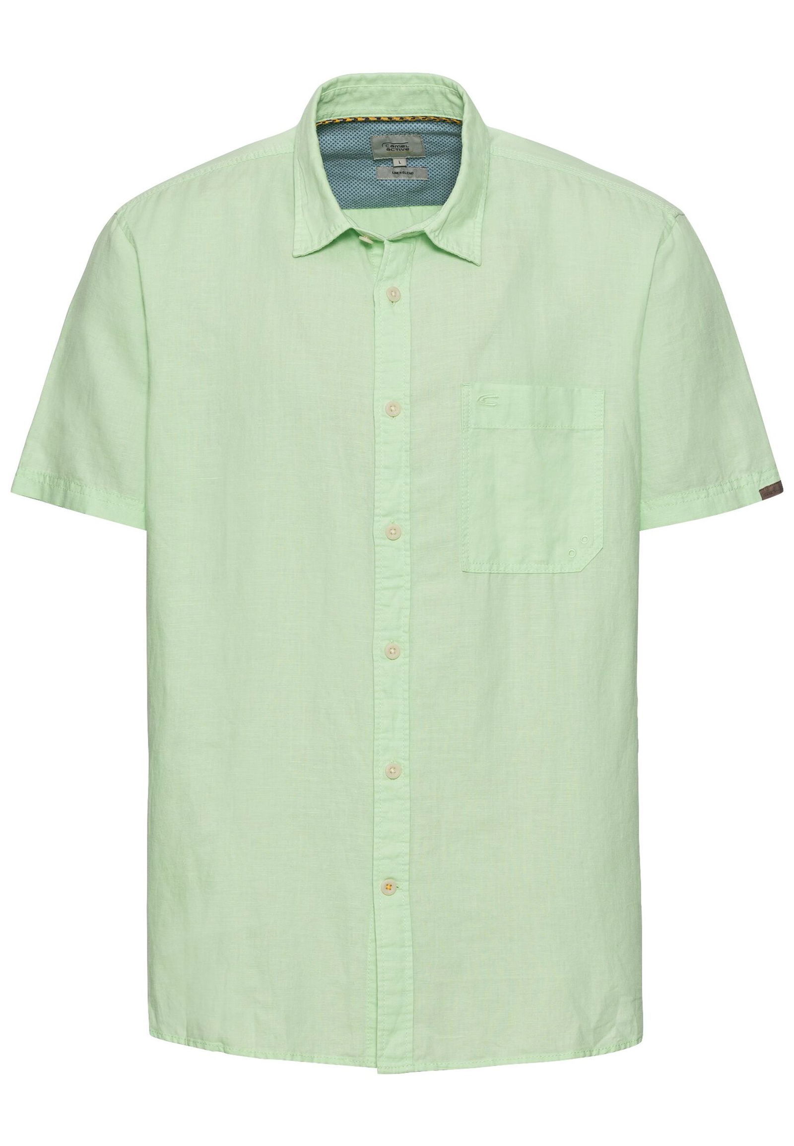Camel Active |  Camel Active Hemd Regular Fit  | S | pistacchio