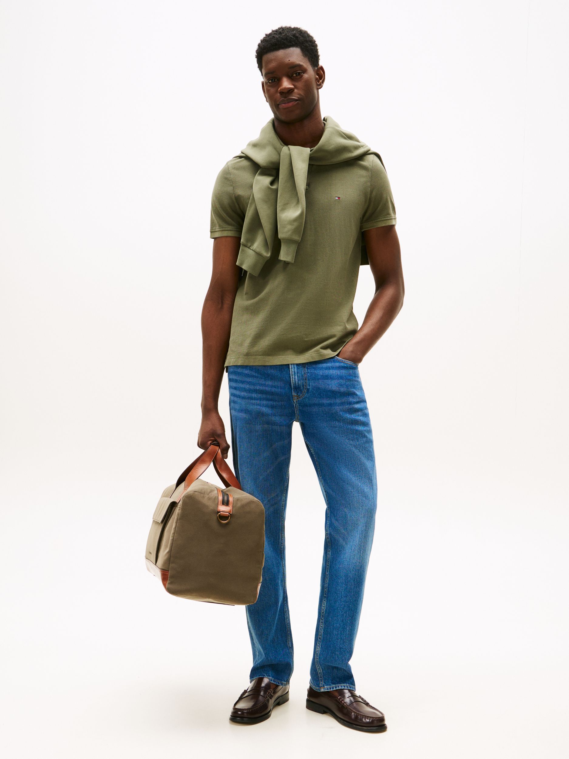 Tommy Hilfiger |  Tommy Hilfiger Poloshirt  | XXL | sandalwood