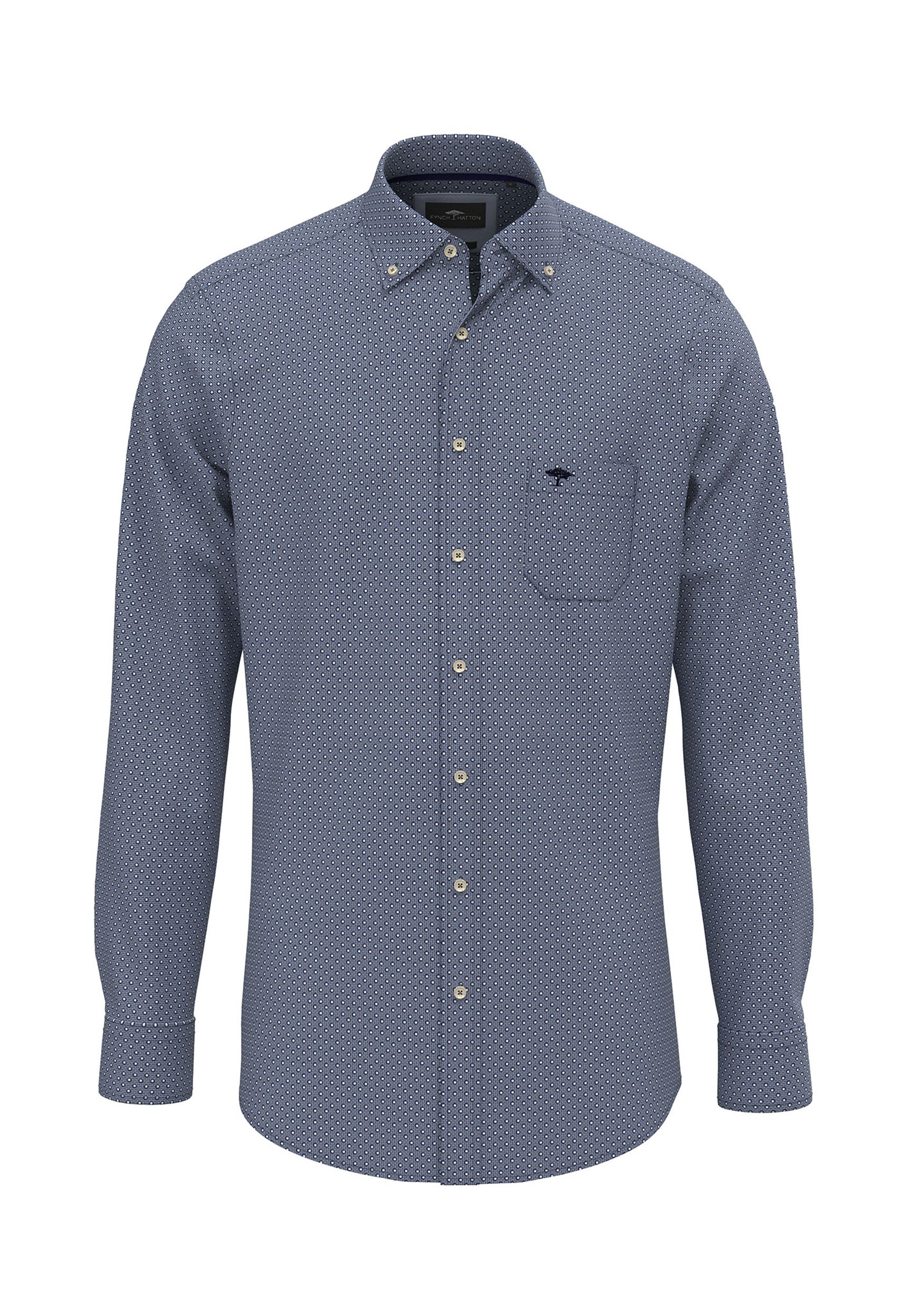 Fynch Hatton |  Fynch Hatton Hemd Regular Fit  | XXL