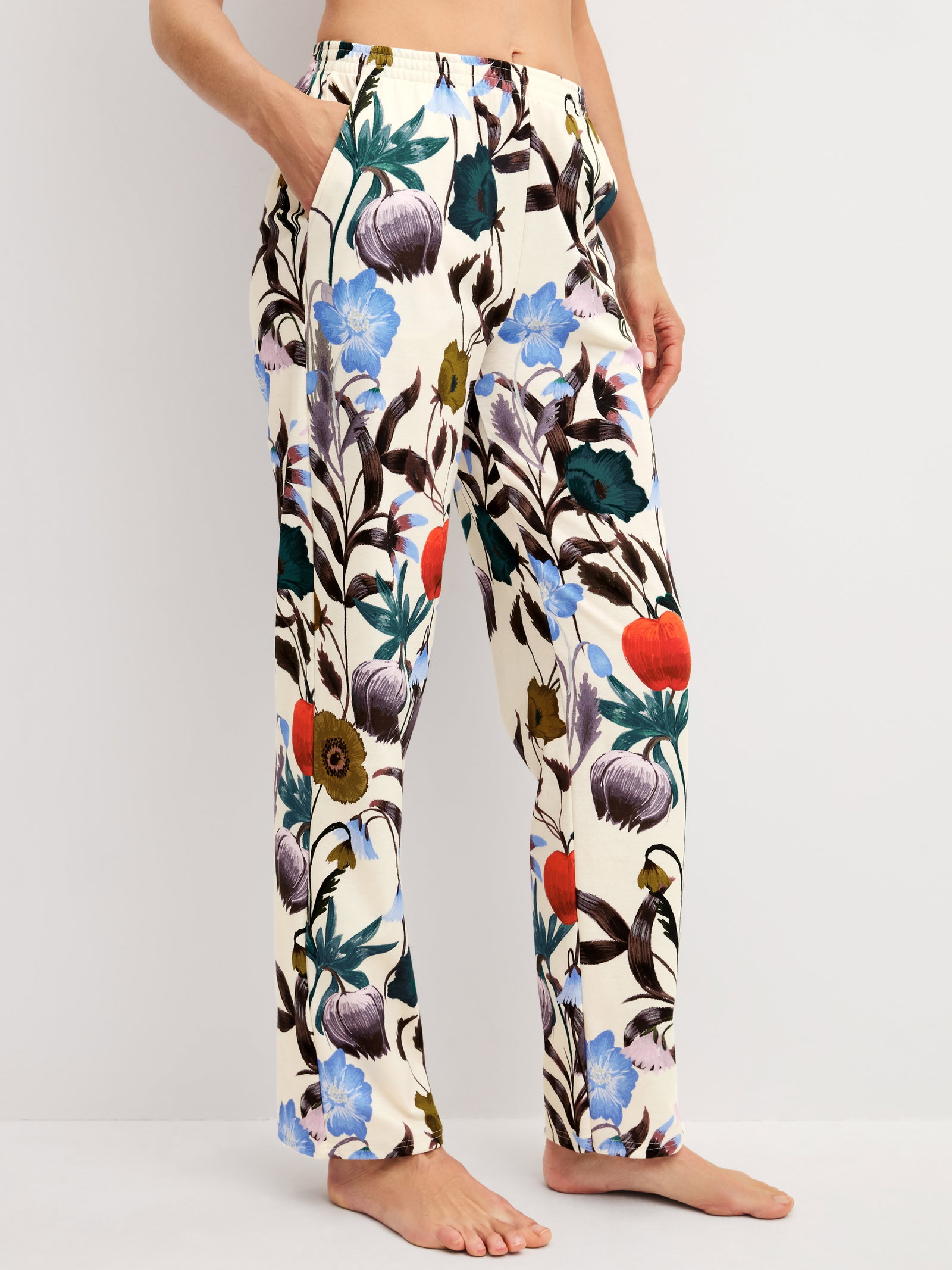 DAMEN Hose, charm cream #11