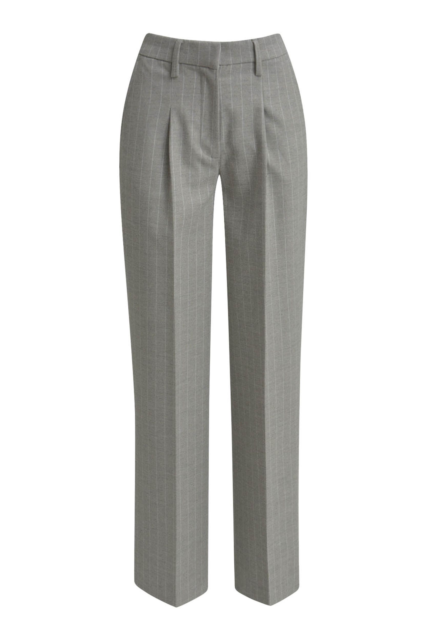 Smith&Soul |  Smith&Soul Schmale Hose  | S | deep taupe print