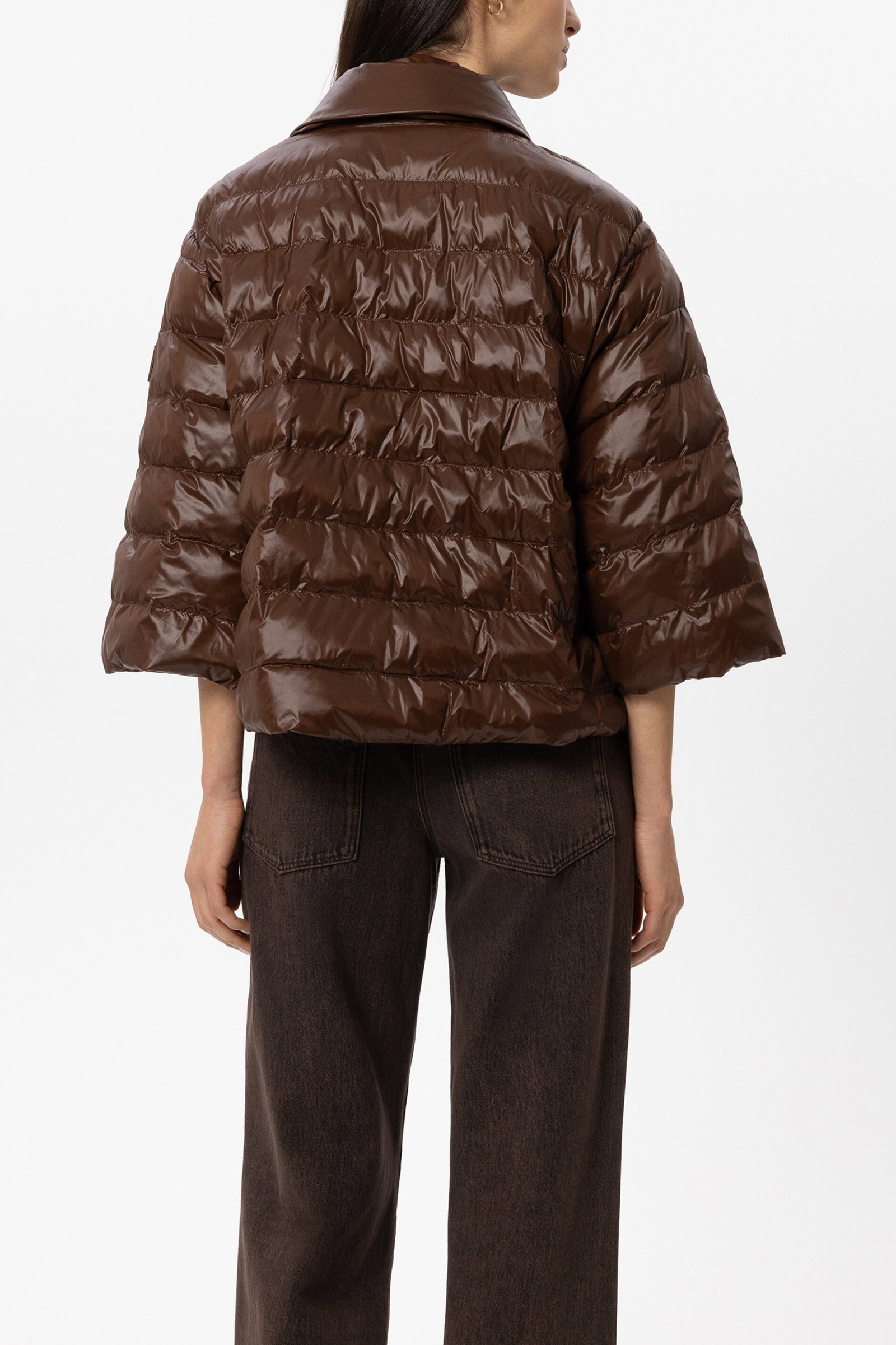 Luisa Cerano Outdoor-Capejacke marone #4
