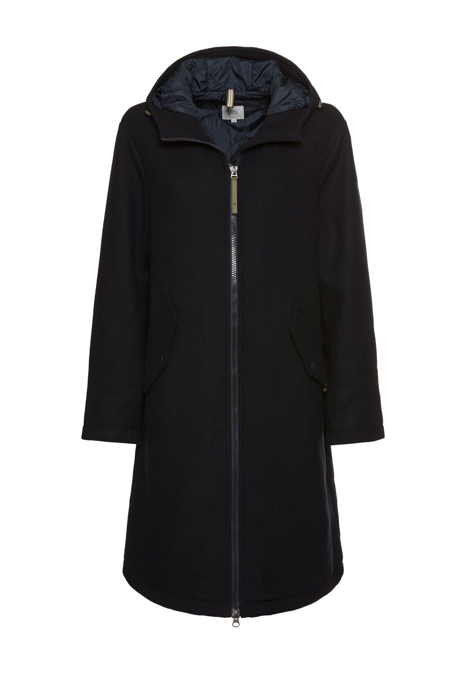  | Parka mit verstellbarem Saum und Kapuze | 40 | navy