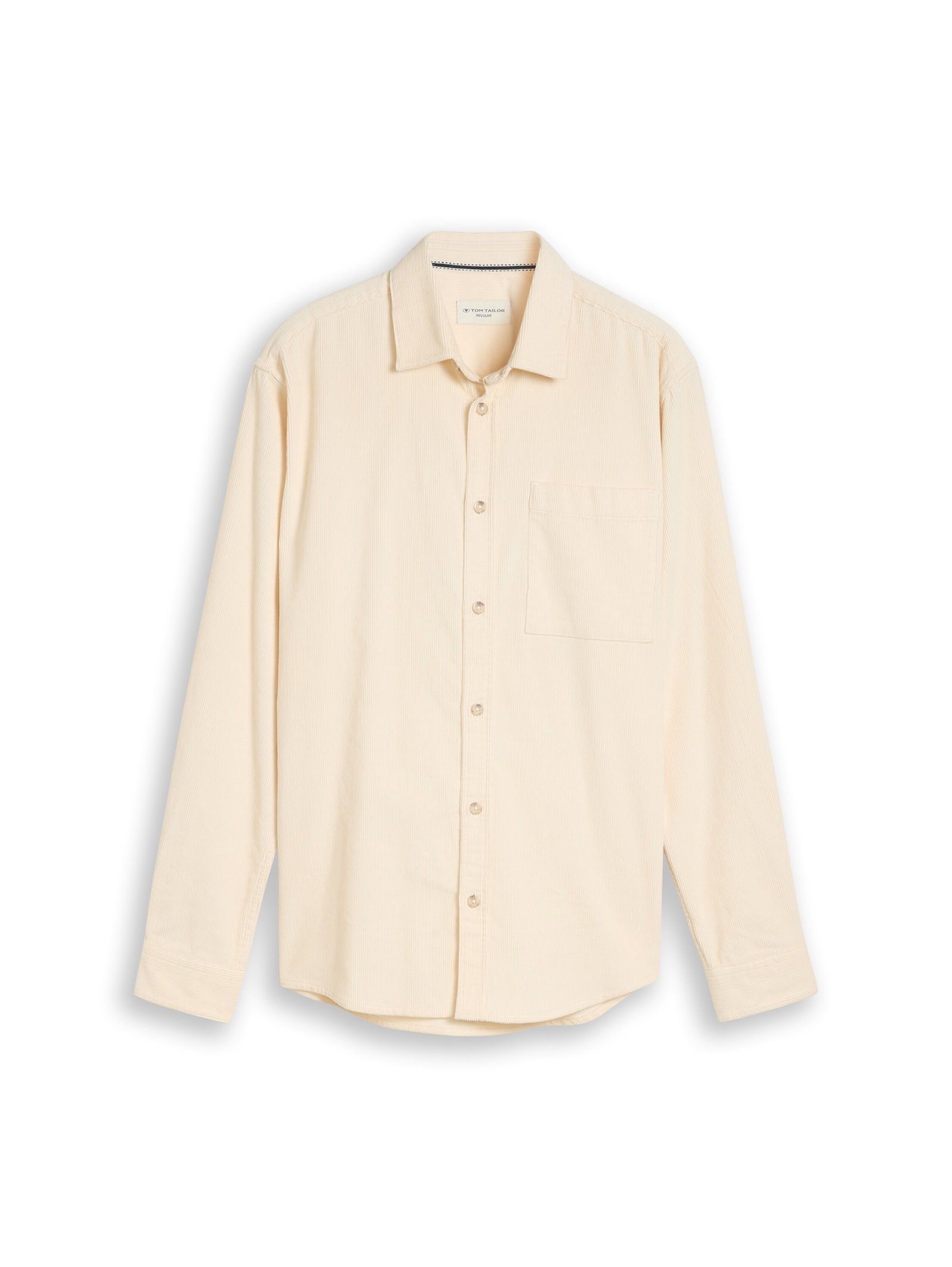soft corduroy shirt, Gardenia White #1