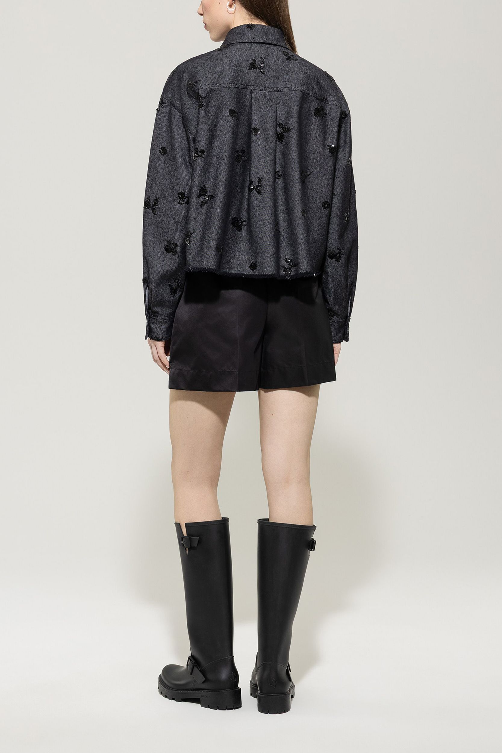 Luisa Cerano |  Luisa Cerano Jeansjacke  | 38 | salt and pepper
