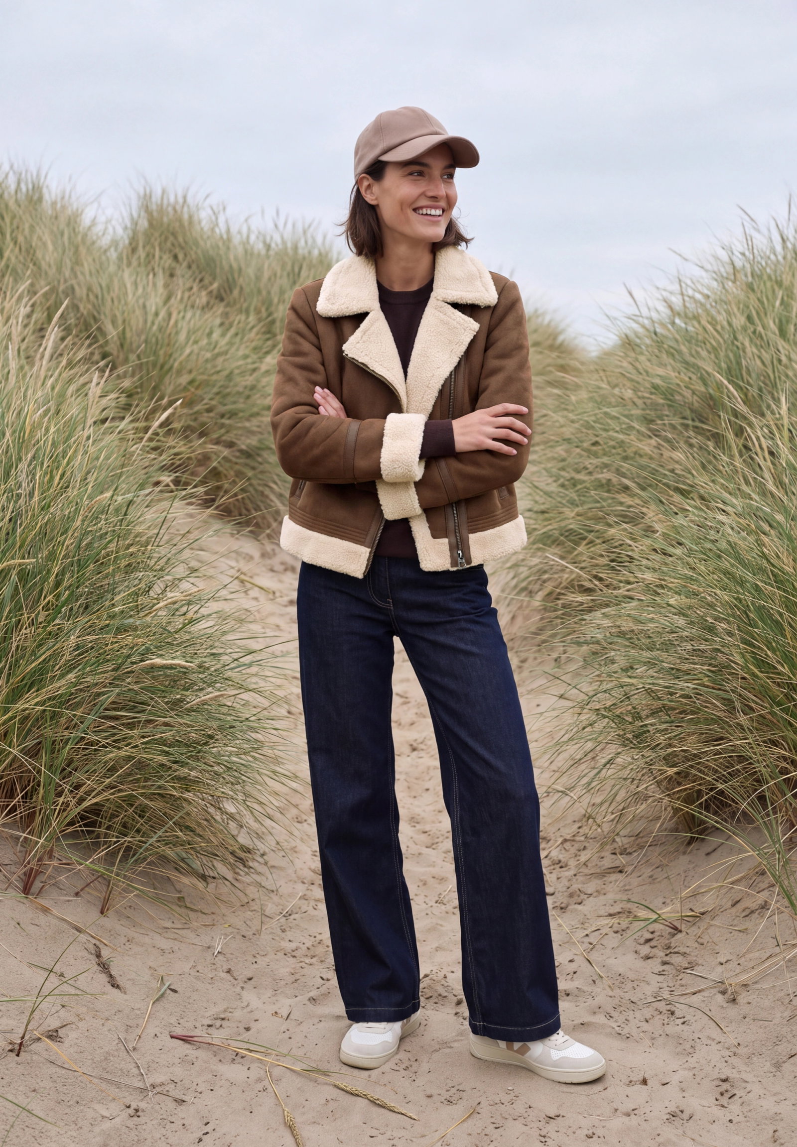 Velour Mix Jacket, mocha brown #5
