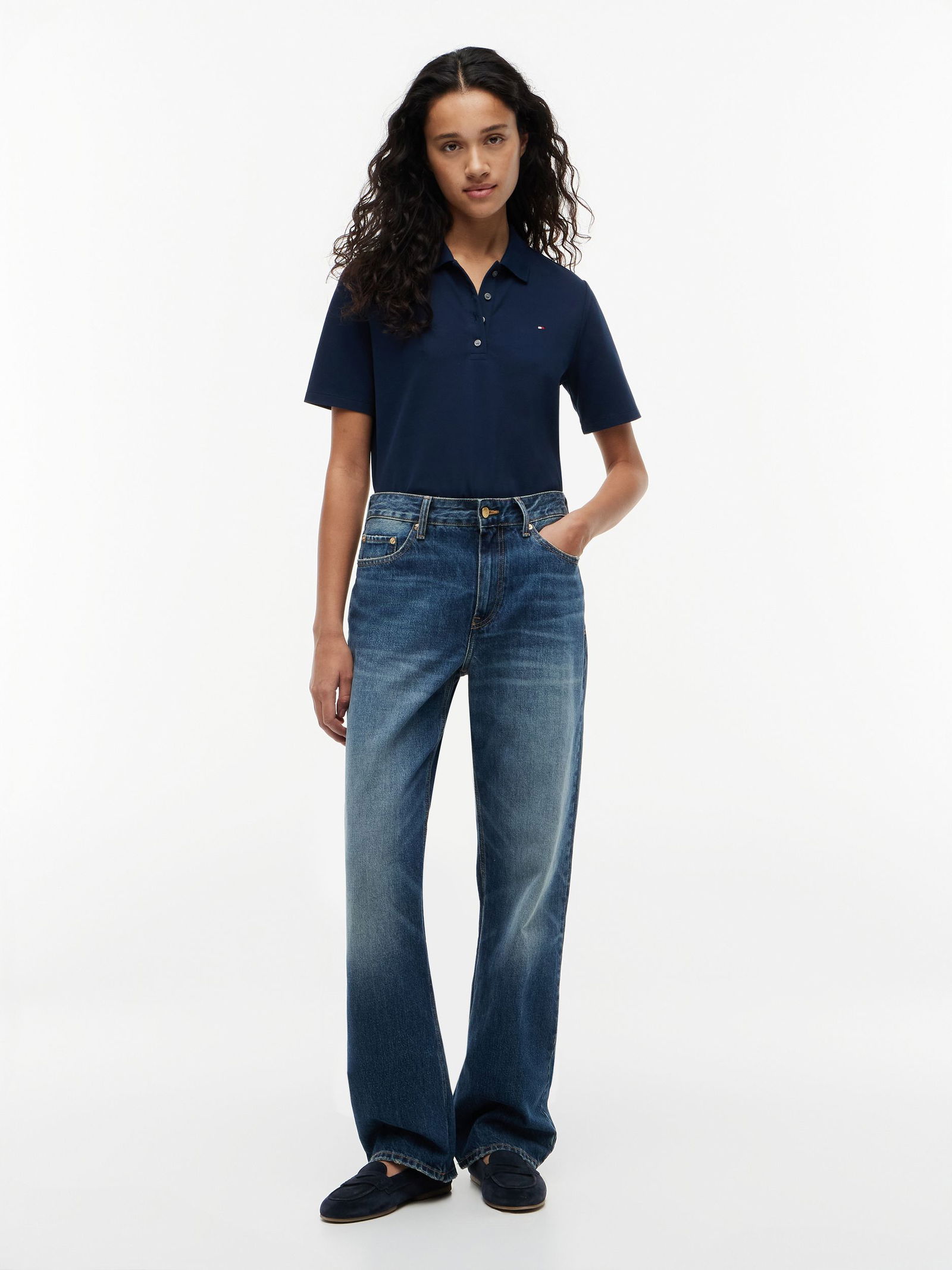 Tommy Hilfiger |  Tommy Hilfiger Poloshirt  | M | dark night navy