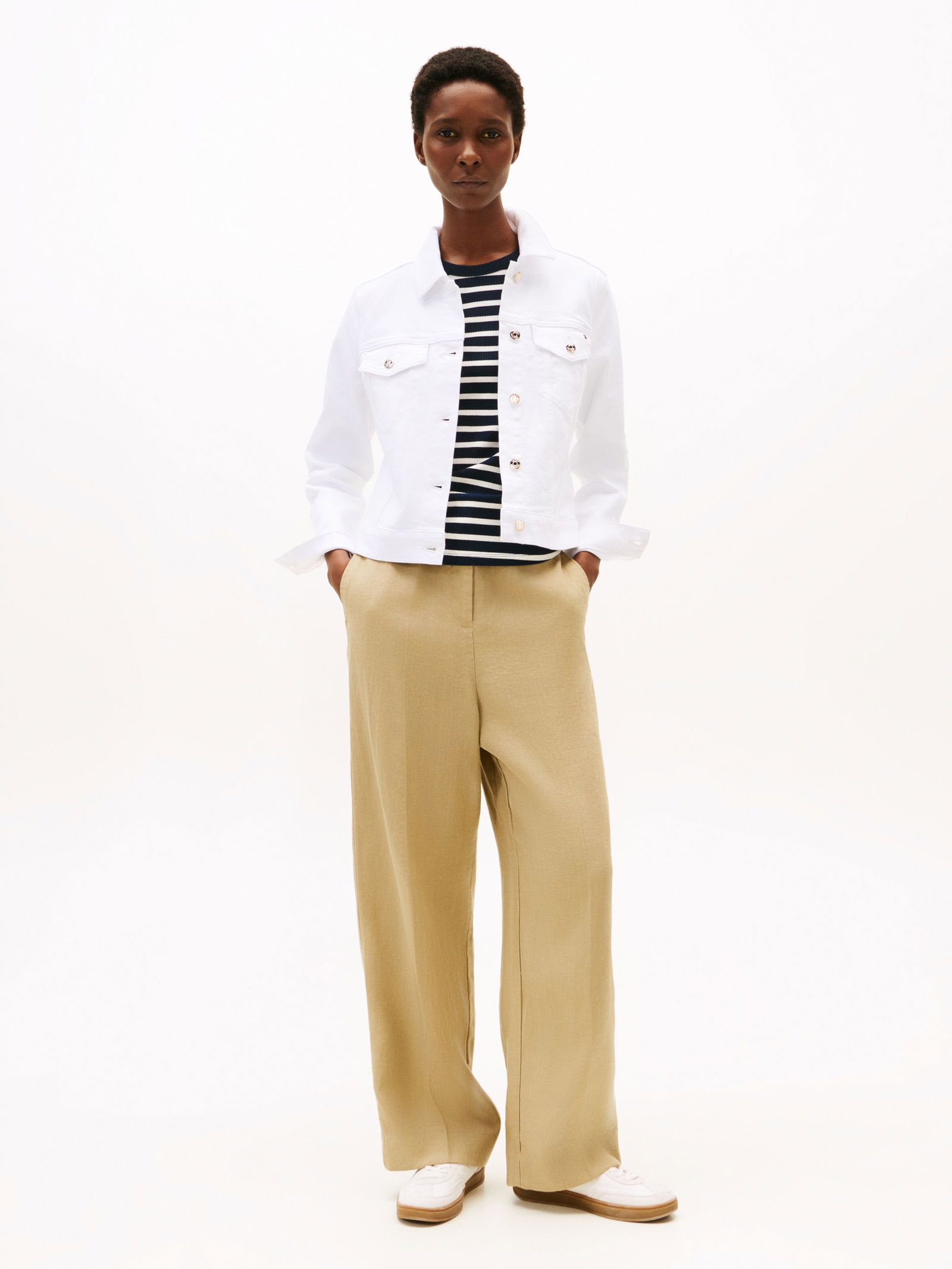 Tommy Hilfiger |  Tommy Hilfiger Jeansjacke  | 42 | th optic white