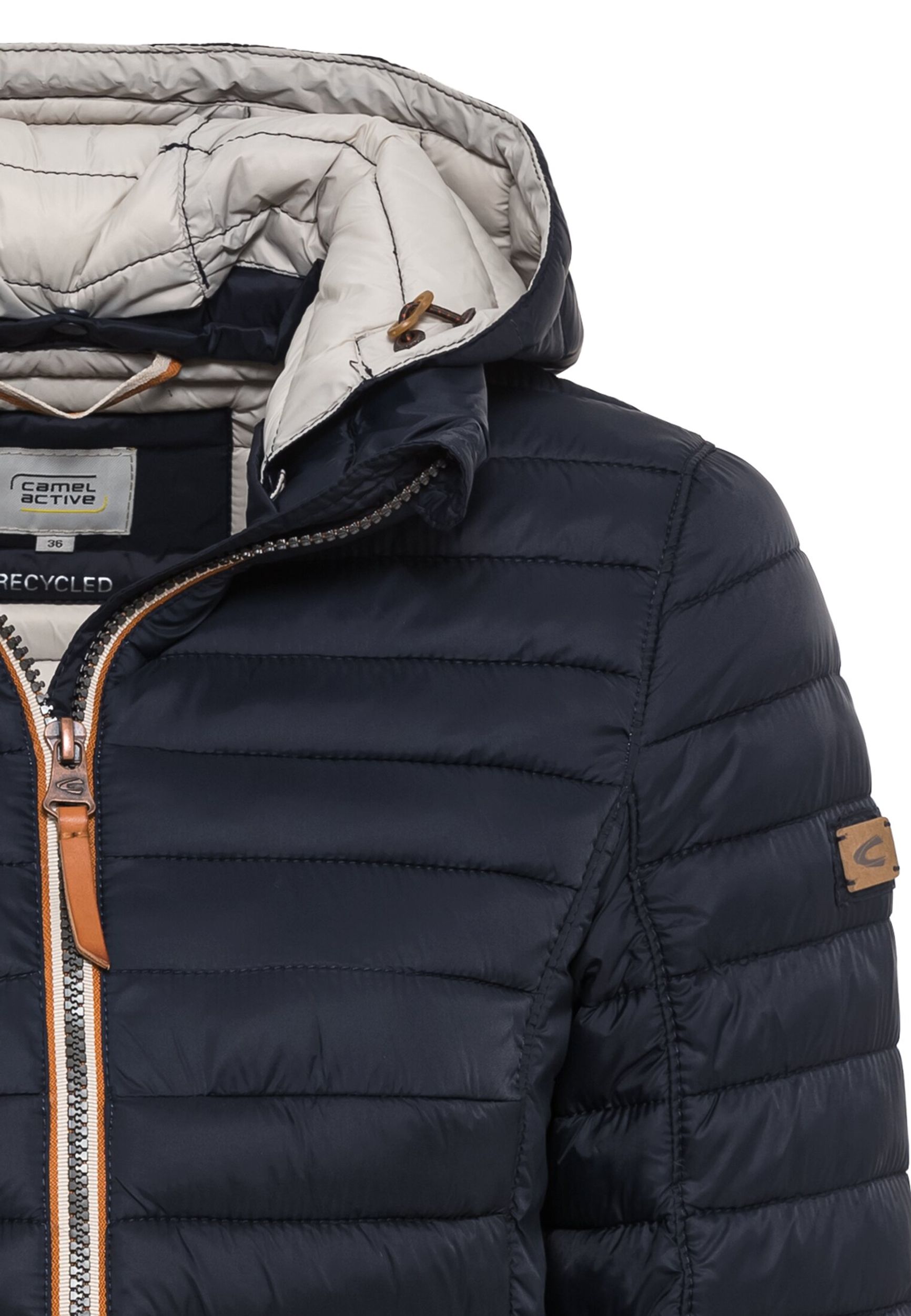 Camel Active |  Leicht wattierte Steppjacke aus recyeltem Polyamid | 48 | navy