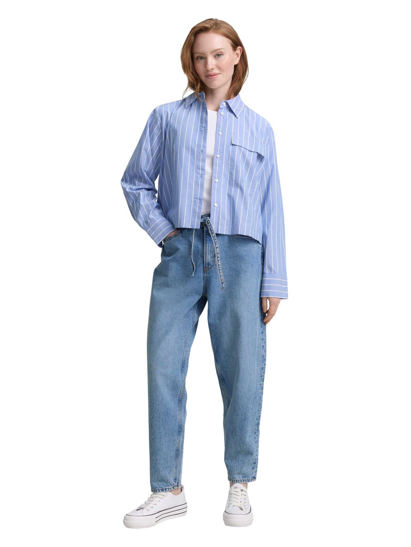 TTADEA BARREL, Used Mid Stone Blue Denim #6
