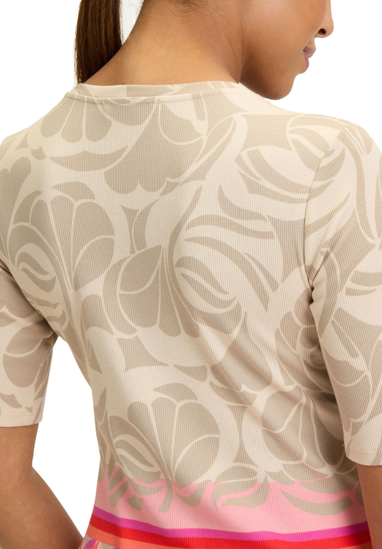 Betty Barclay |  Basic Shirt | 44 | taupe/rot