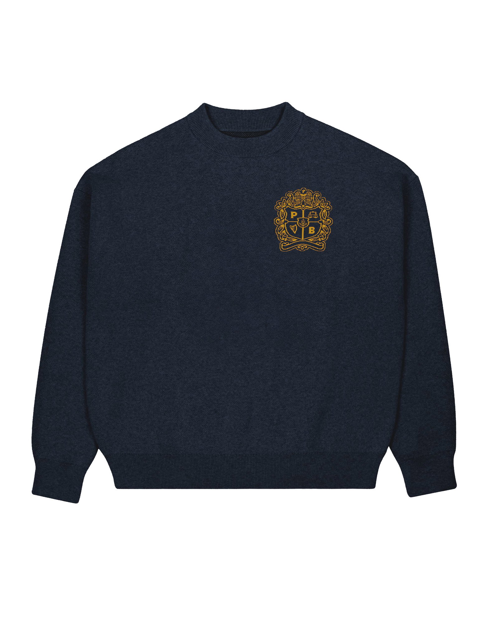 Prohibited Sweater Emblem Knit #1