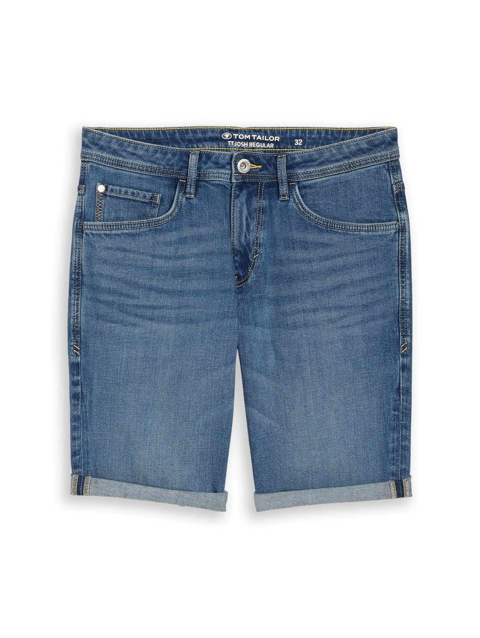 Tom Tailor |  Tom Tailor Shorts  | 34 | mid stone bright blue denim