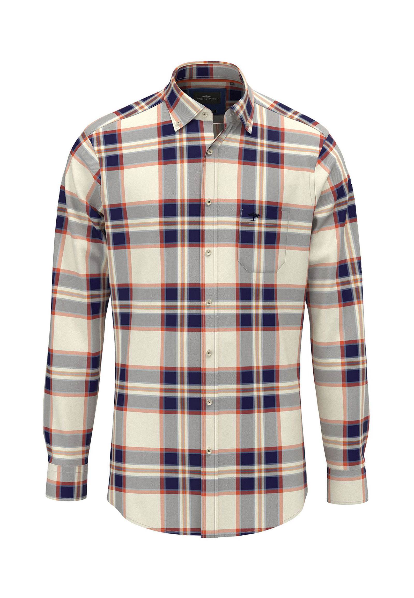 e5495e2a10d0690a7b894a7f21b6186d Fynch Hatton |  Fynch Hatton Hemd Regular Fit  | XL