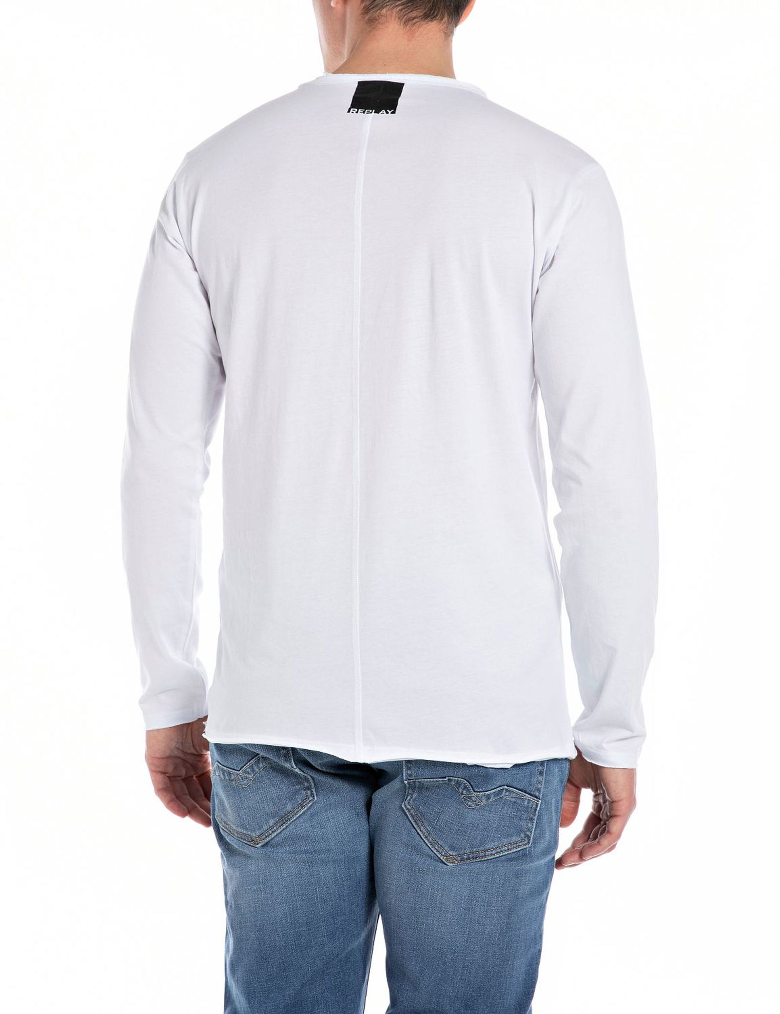 Replay T-Shirt mit lange Ärmeln    