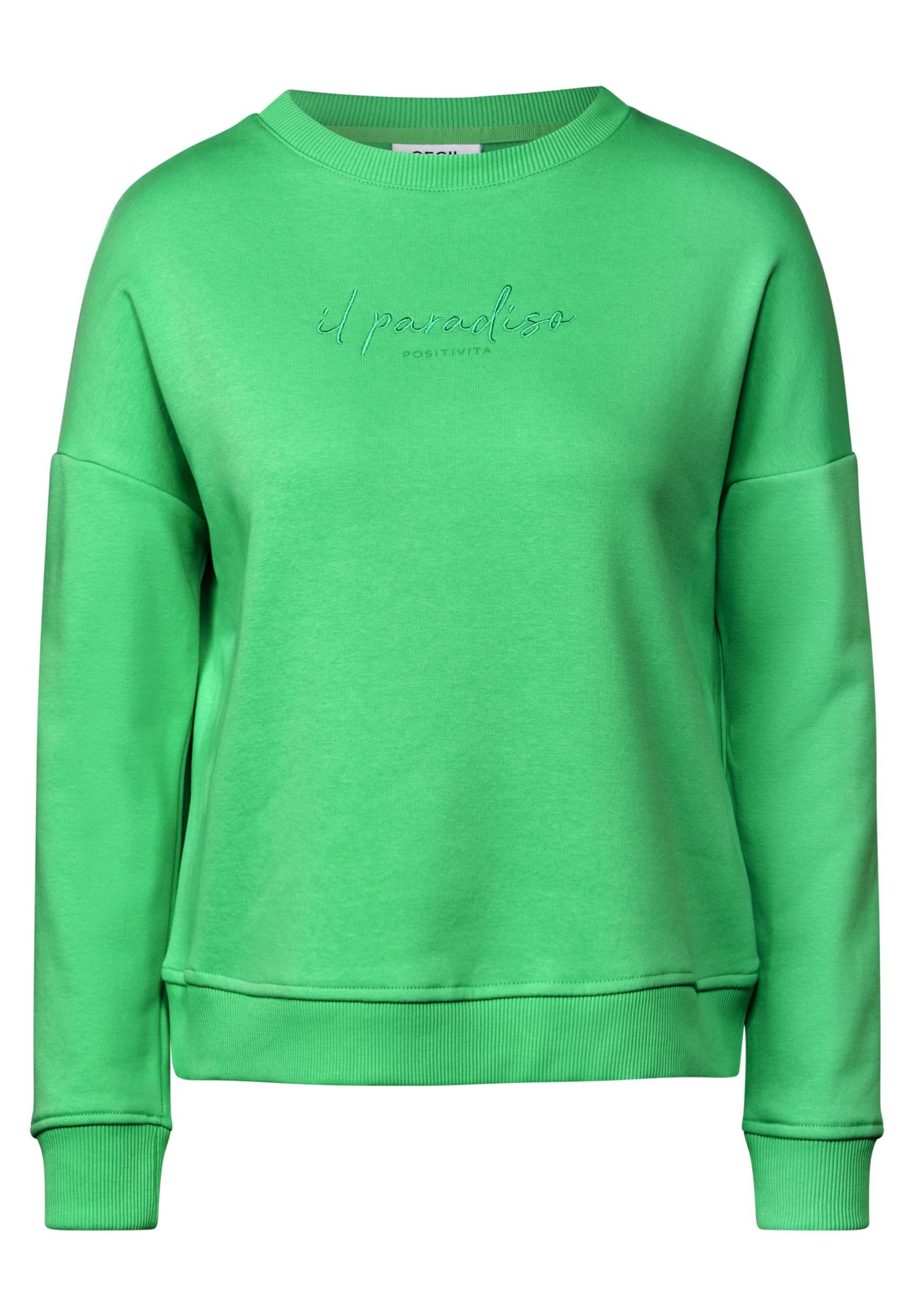 Cecil Damen Galonstreifen Sweatshirt Mit Rundhalsau Produktbild-Vorschau 6