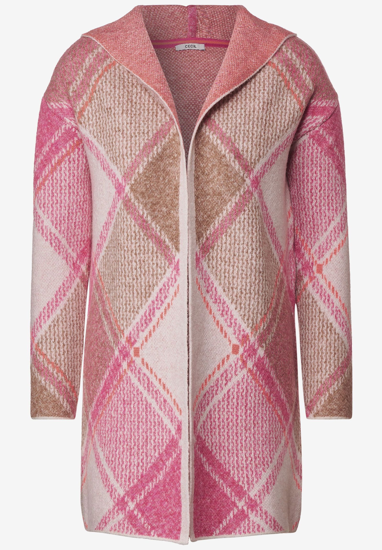 CECIL |  CECIL Strickjacke | Cardigan  | L | cosy coral