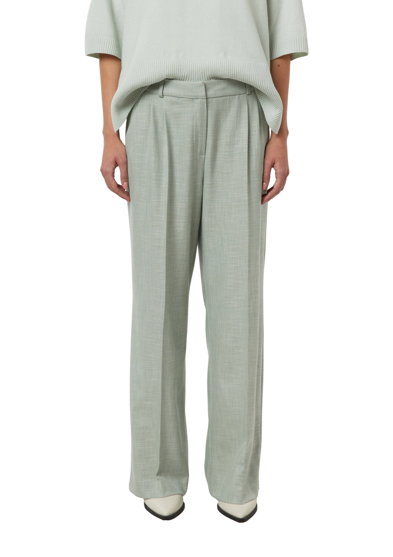 Comma elegante Wide-Leg-Hose #4